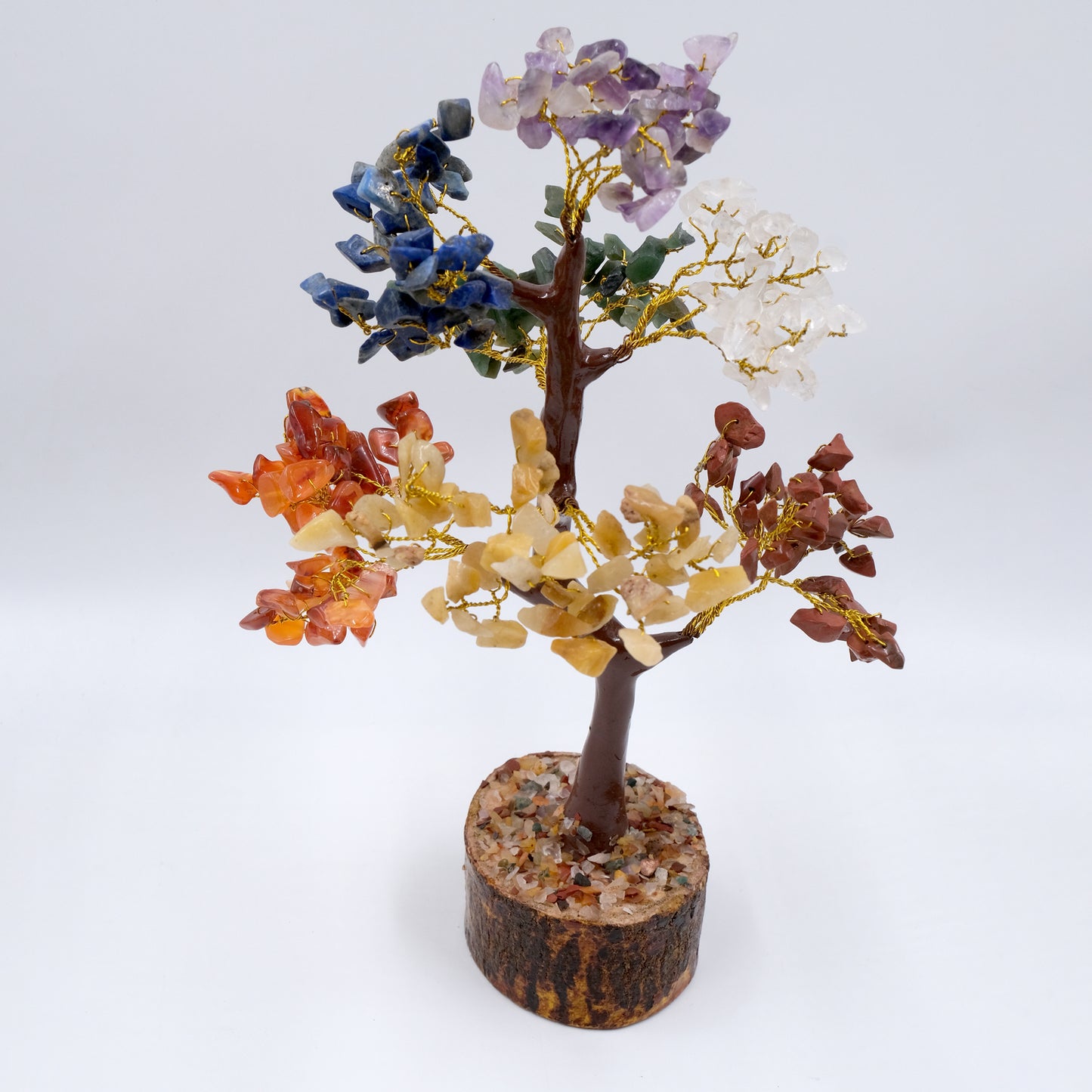 Seven Chakra Tree Crystal Healing Gemstone Tree for Home Decor-2