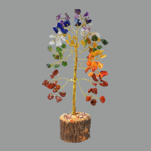 7 Chakra Tree Crystal Tree-1