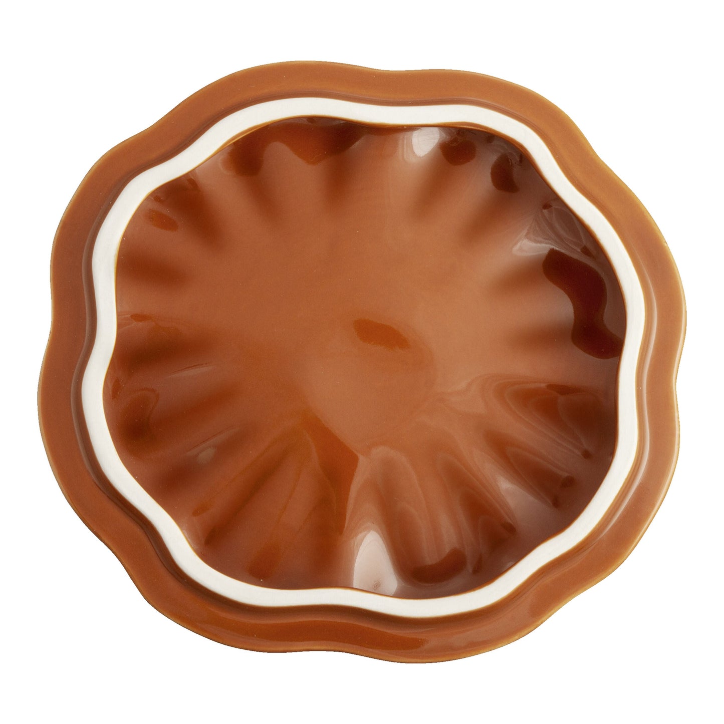 STAUB Ceramique 700 ml Ceramic Pumpkin Cocotte, Cinnamon-3