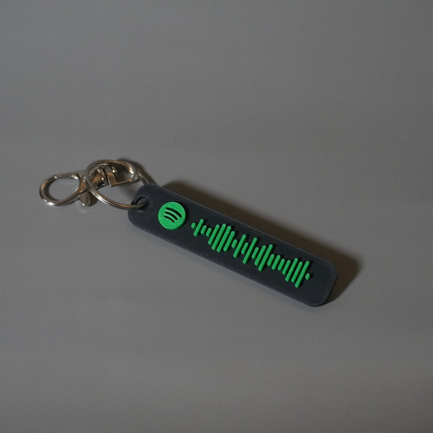Customize Your Spotify Code bag charm/Keychain – Scan to Play Your Favorite Song
