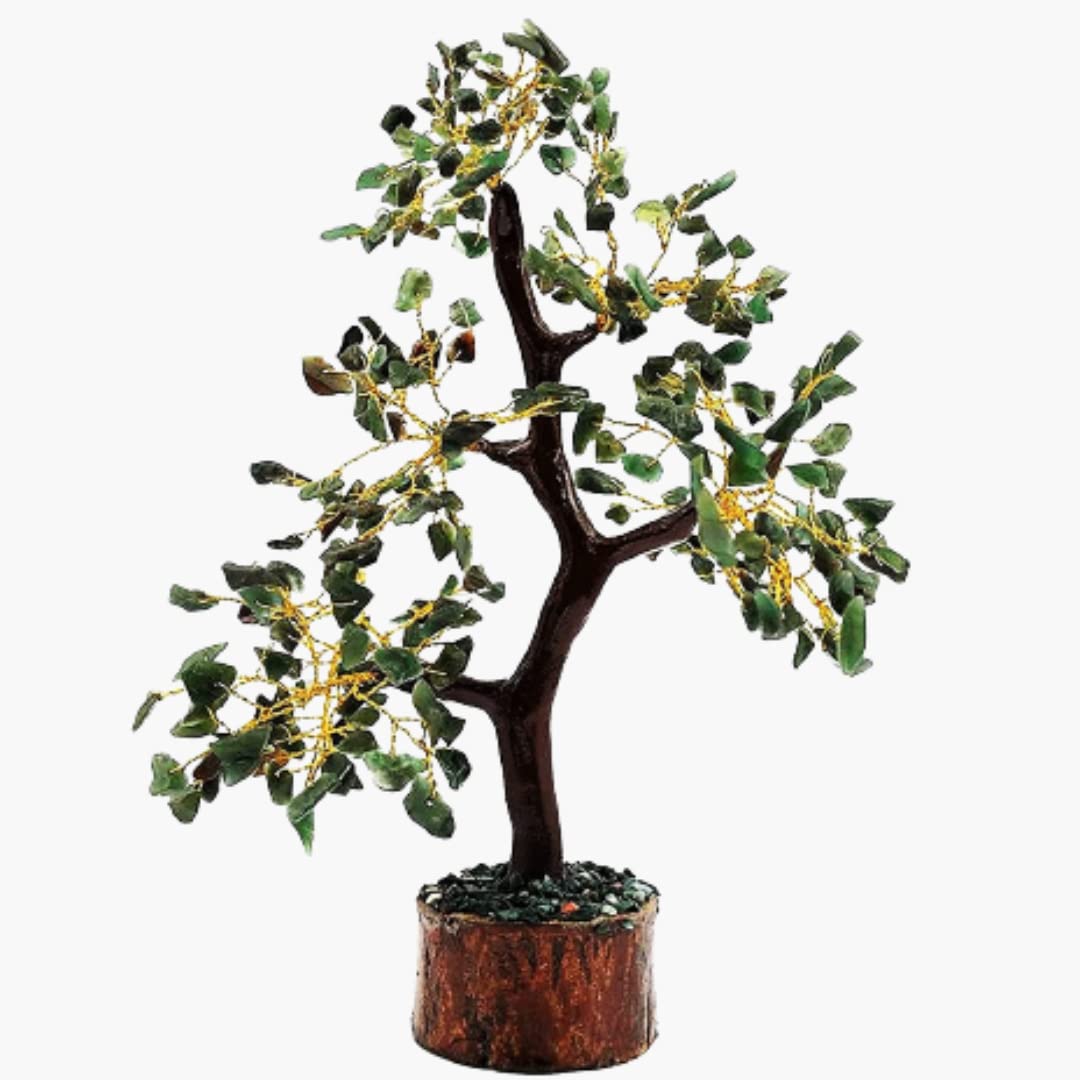 Green Jade Crystal Tree (300 chips)-0