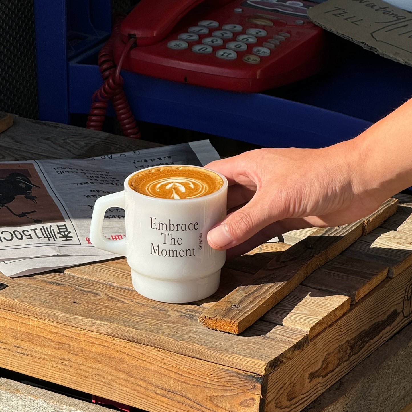 Vintage Jade Coffee Mug-1