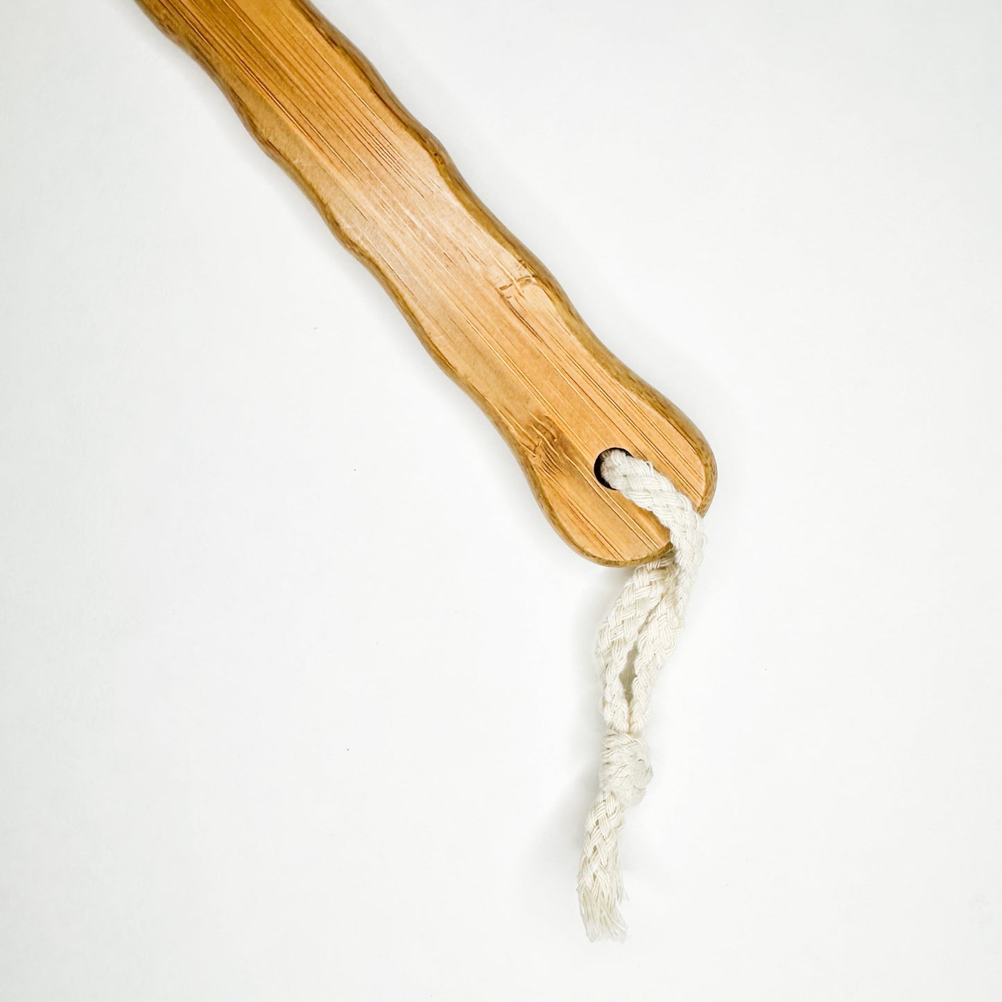 Long Handle Bamboo Dry Body Brush | Natural Sisal Bristles-3