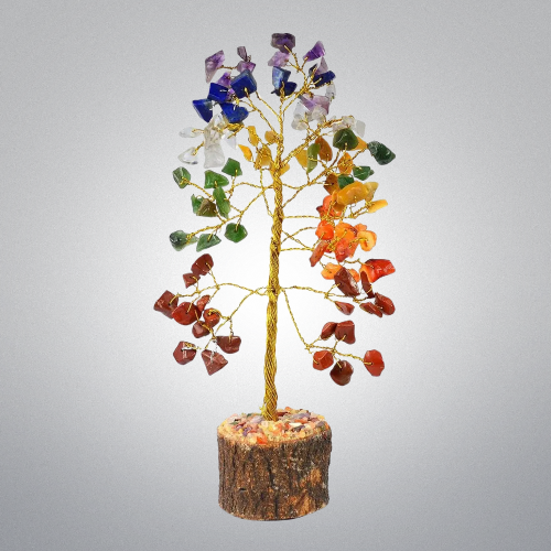 7 Chakra Tree Crystal Tree-2