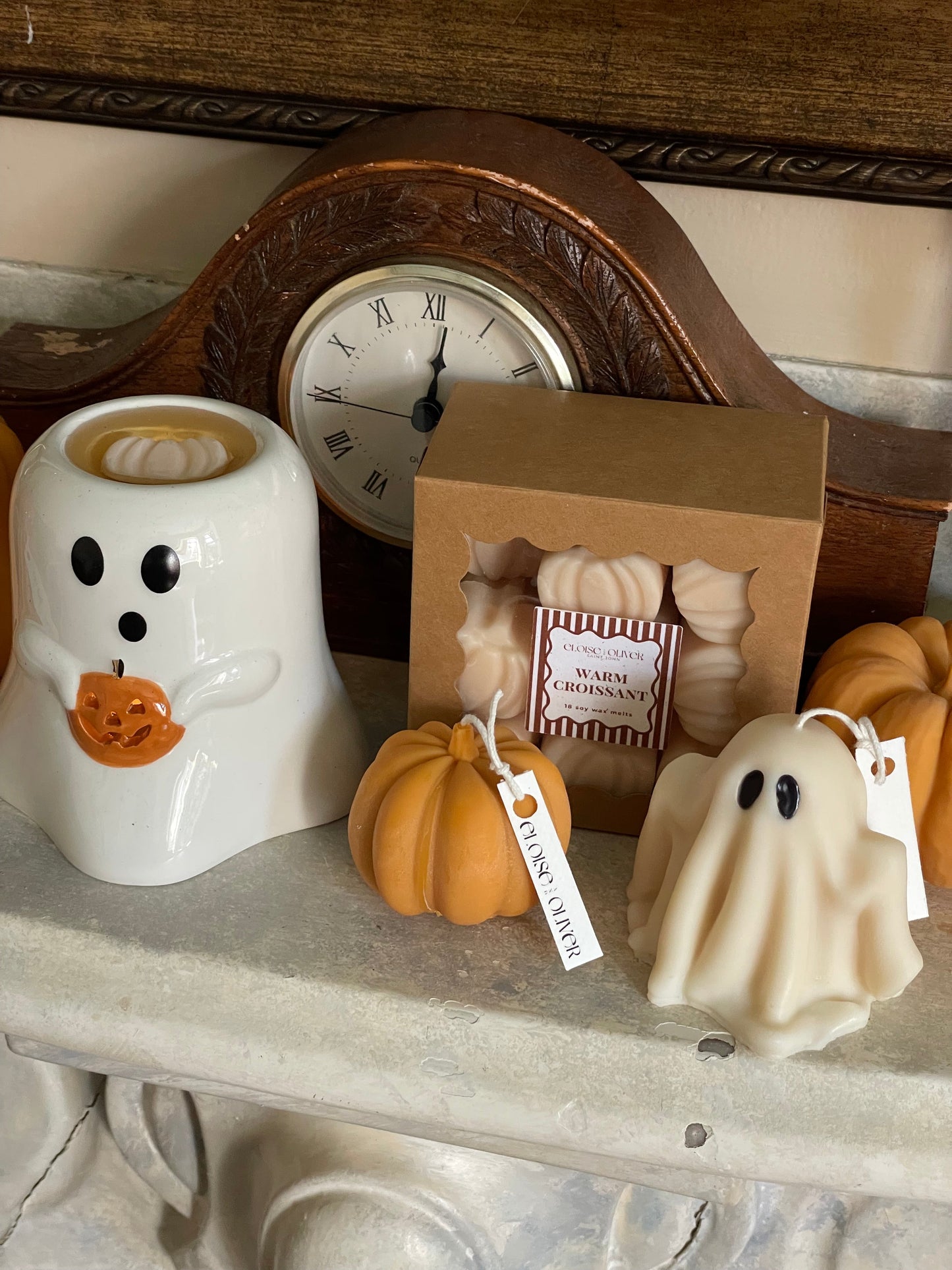 Pumpkin Shaped Sparkling Wax Melts