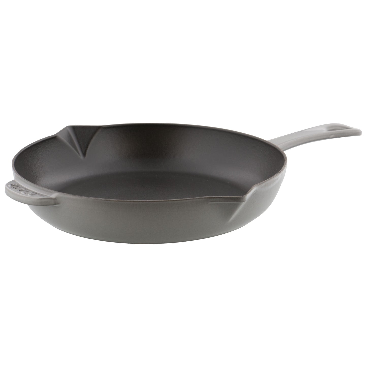 STAUB Pans 26 cm / 10 inch Cast Iron Frying Pan, Graphite-Grey-0