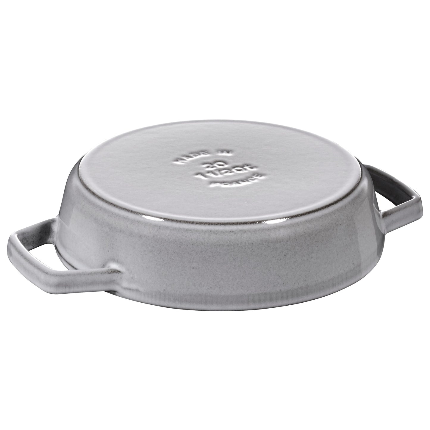 STAUB Pans 20 cm / 8 inch Cast Iron Frying Pan With 2 Handles, Graphite-Grey-1