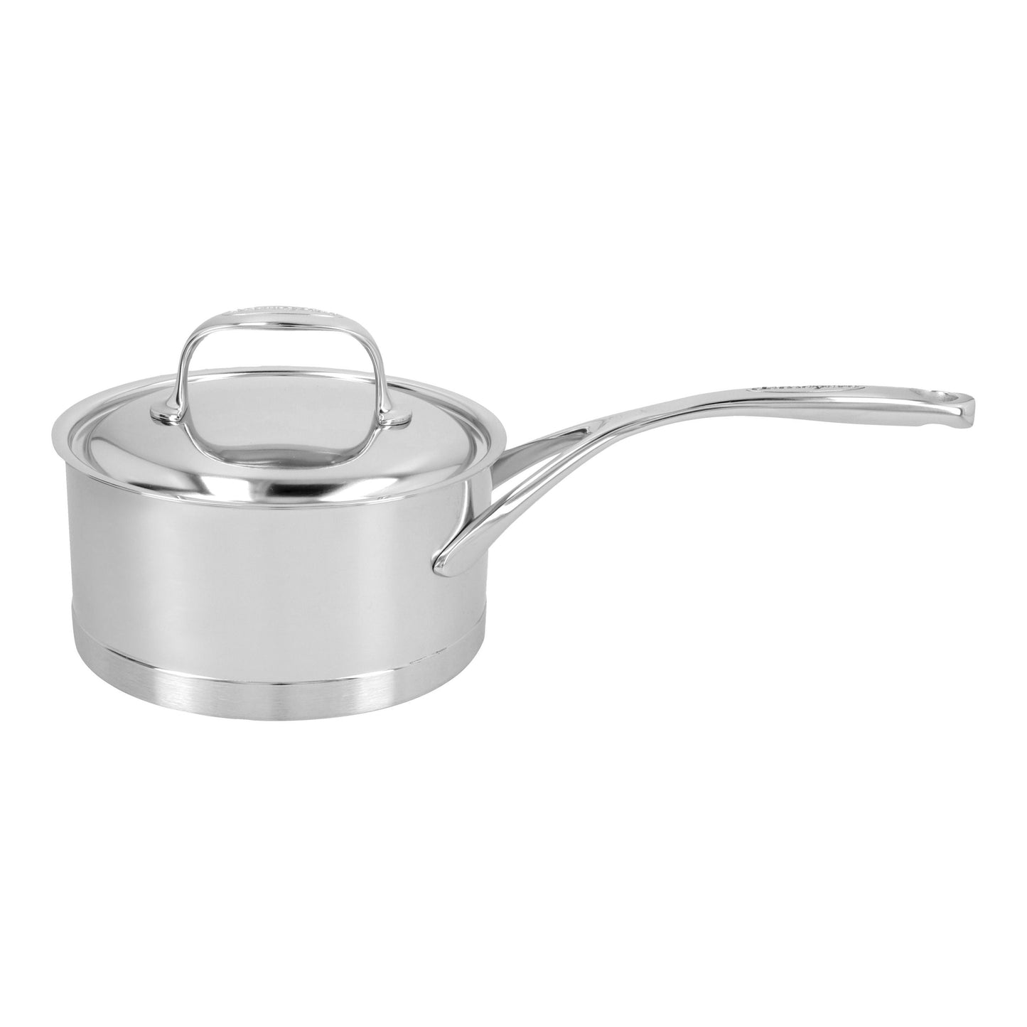 DEMEYERE Atlantis 7 1.5 L 18/10 Stainless Steel Round Sauce Pan With Lid, Silver-0