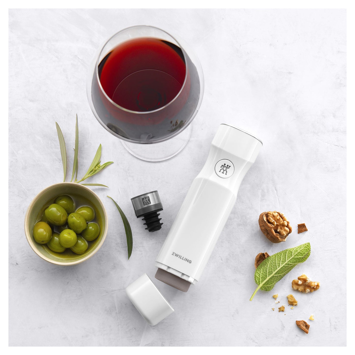 ZWILLING Fresh & Save 3 Piece Vacuum Wine Sealer Set-2
