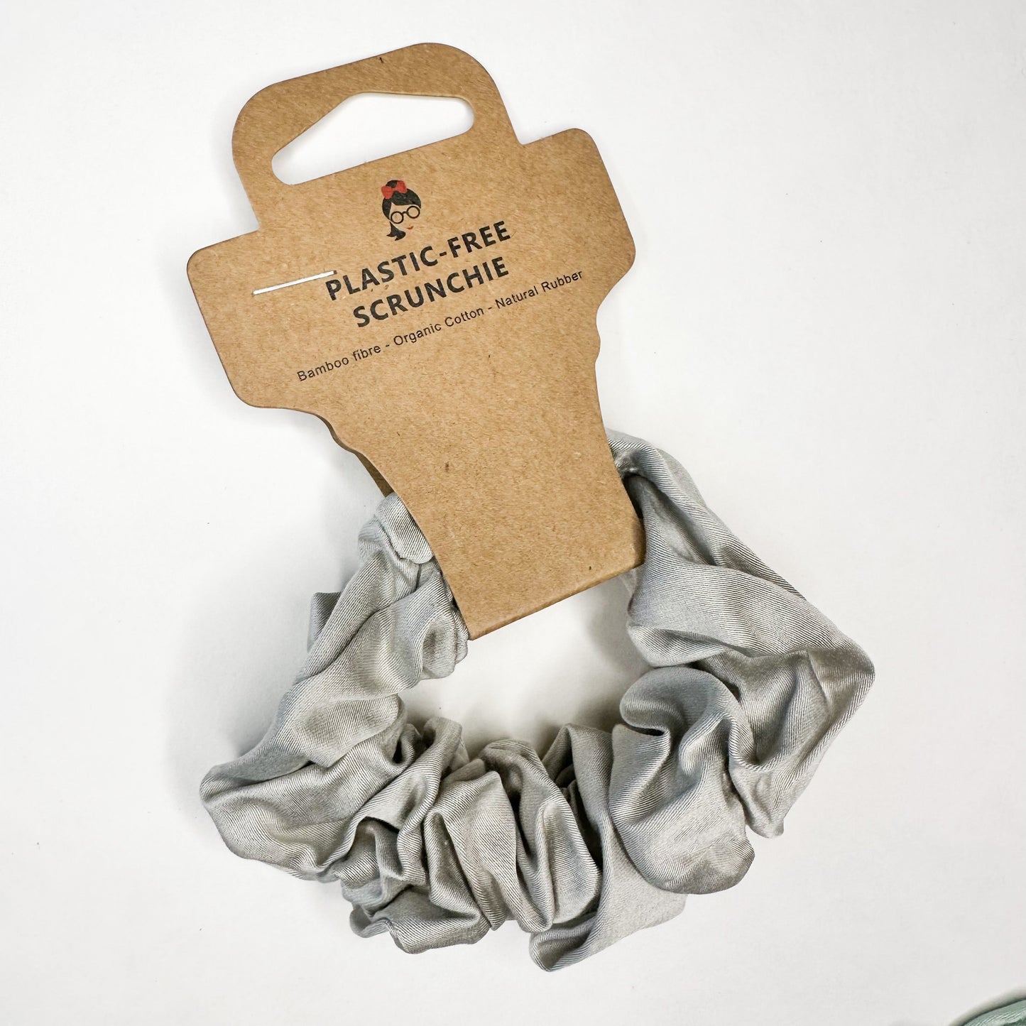 Plastic-Free Biodegradable Bamboo Scrunchies-6