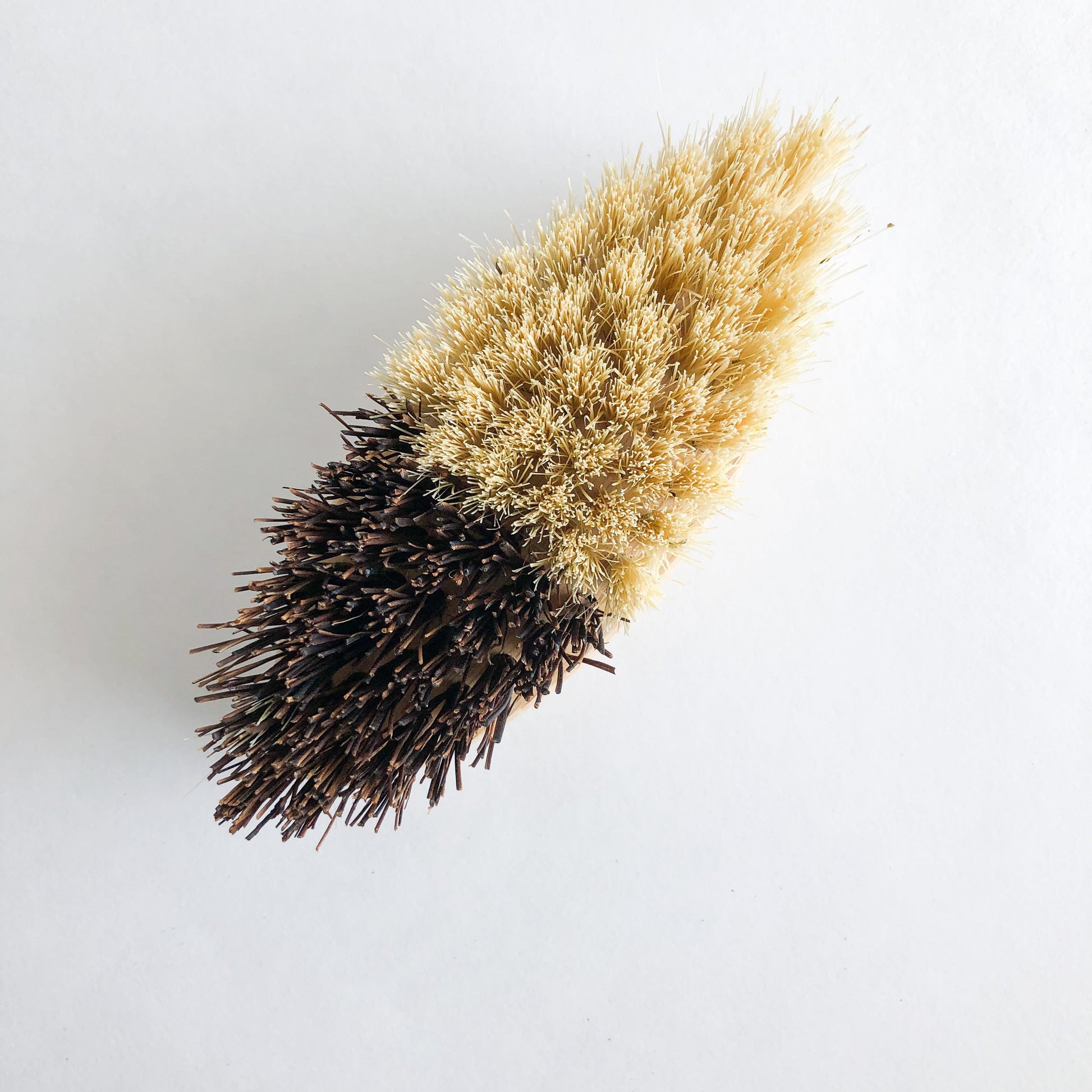 Bamboo Sisal/Palm Fiber Vegetable Brush-Zero Waste Natural Kitchen Scrubbing Brush-Sustainable Kitchen-4