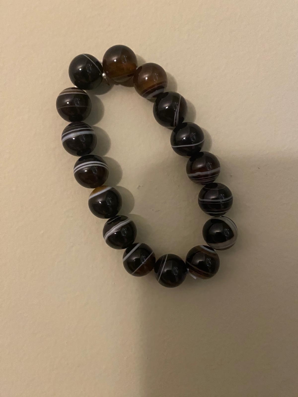 Sulemani Hakik Bracelet (10 mm Beads)-1