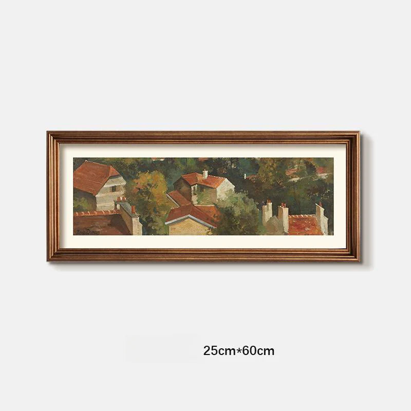 Set of 4 Retro Style Painting-6
