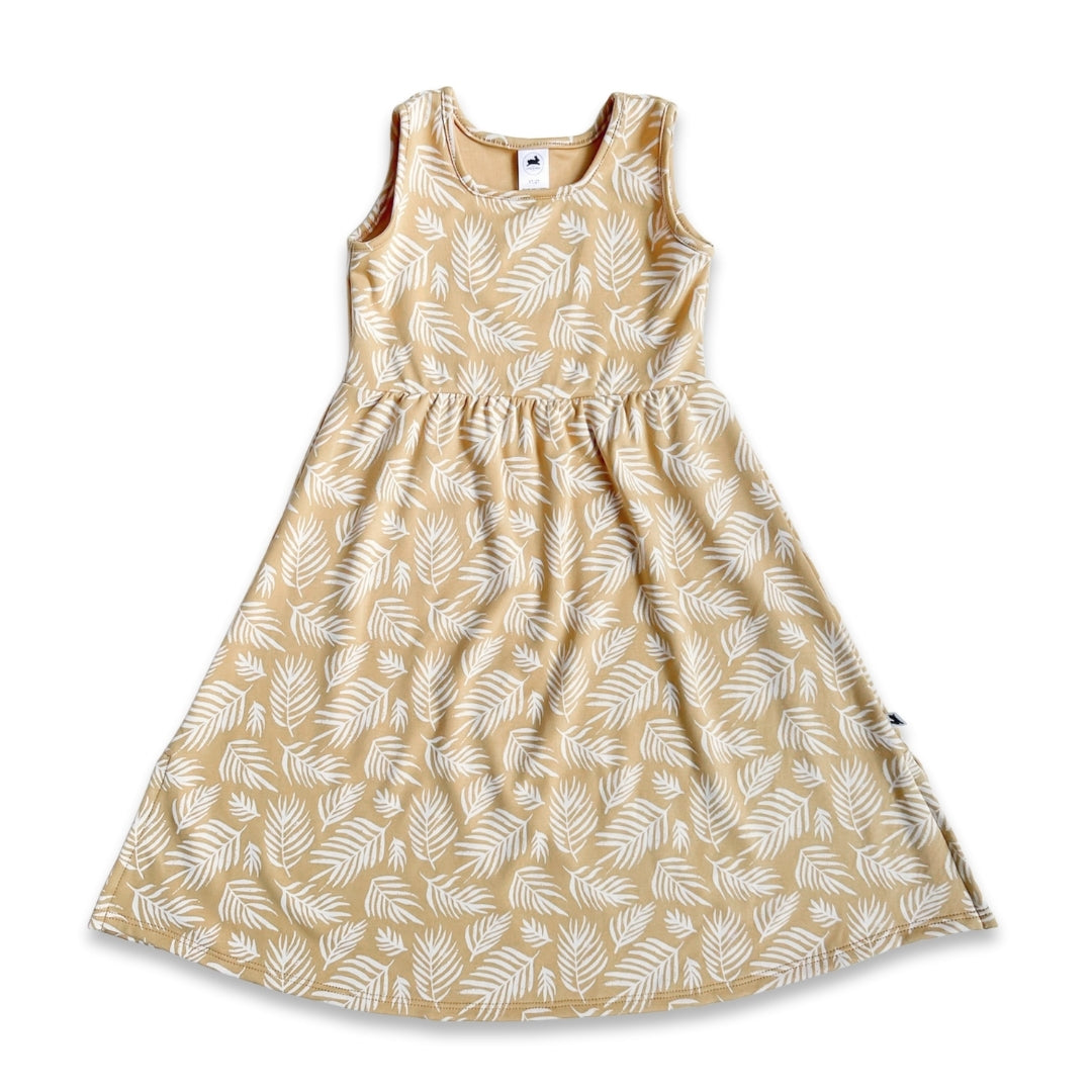 Youth Bamboo Square Neck Midi Dress-6