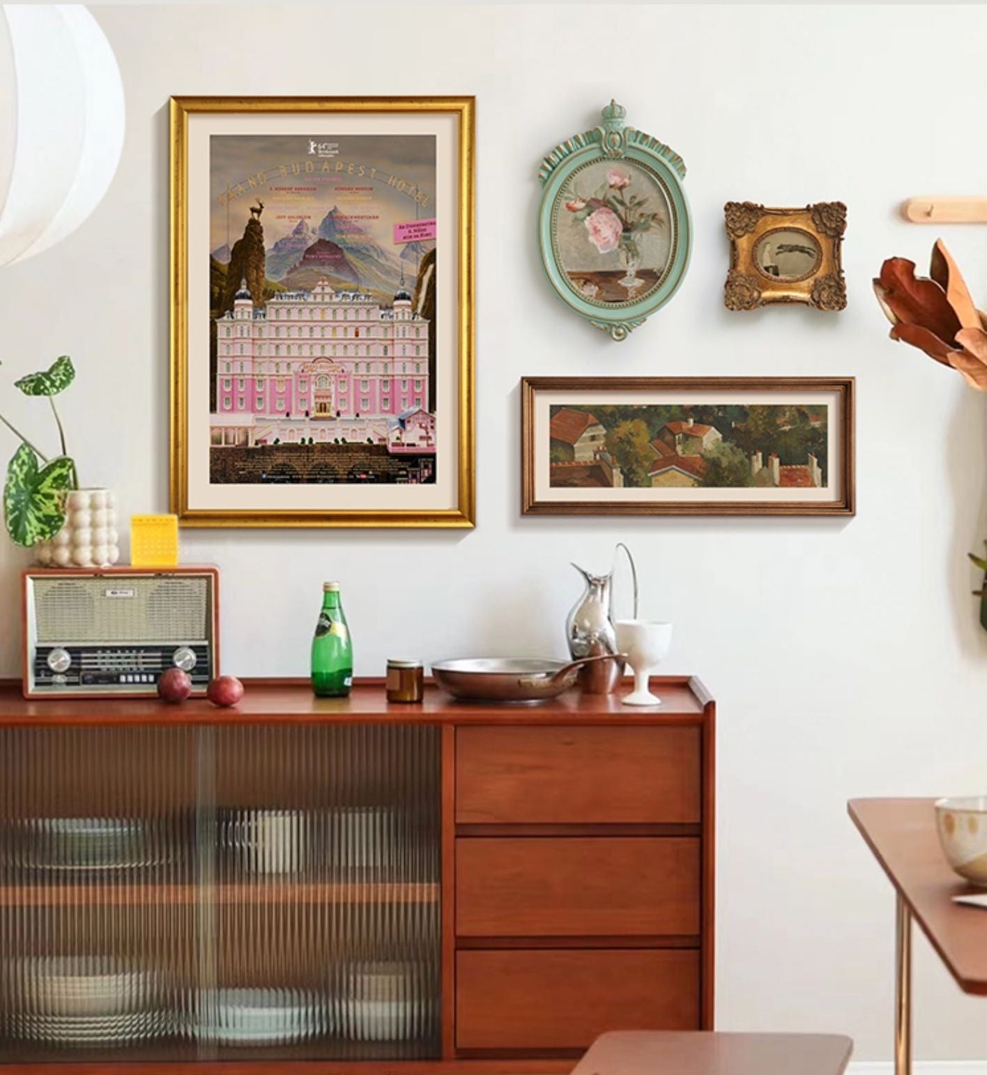 Set of 4 Retro Style Painting-2