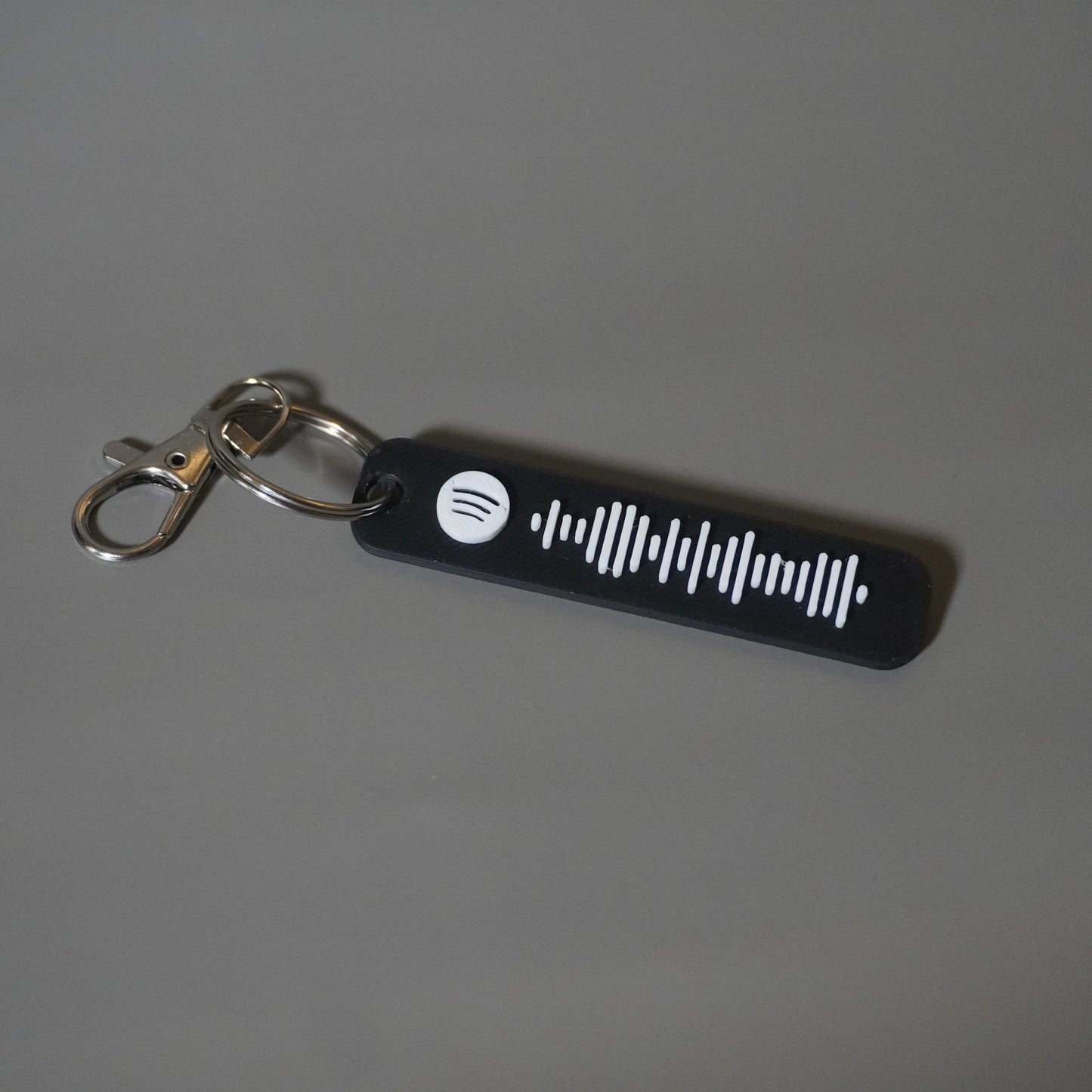 Customize Your Spotify Code bag charm/Keychain – Scan to Play Your Favorite Song