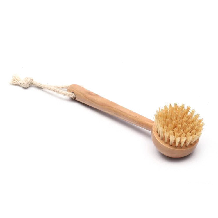 Eco Bamboo Sisal Dish Brush-Natural Plastic Free Sisal Fiber Bristles-Zero Waste | Biodegradable Scrub