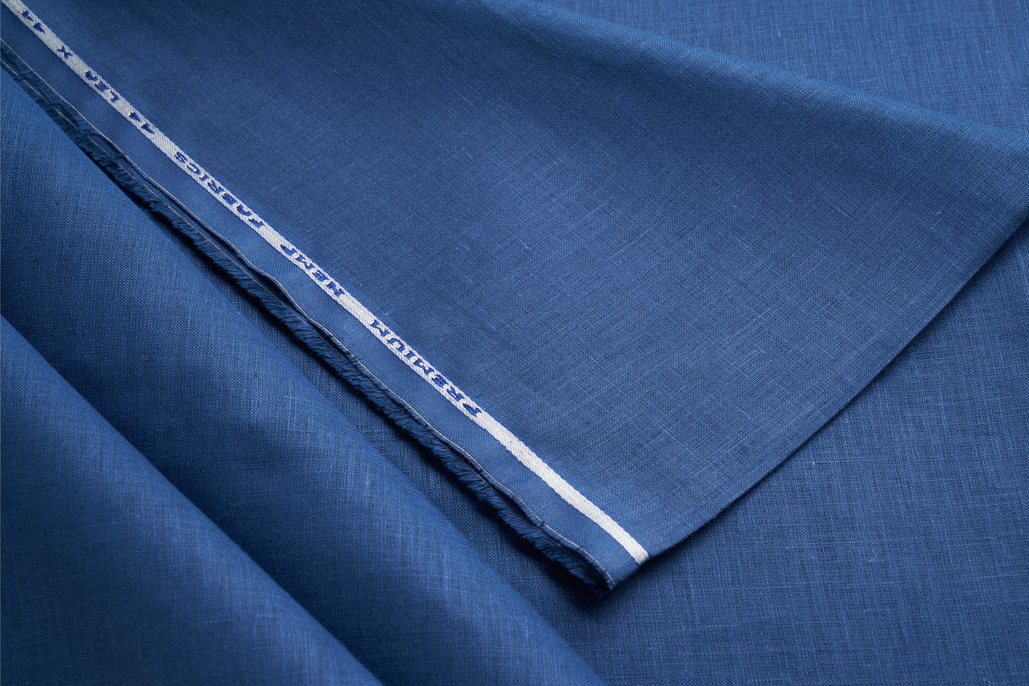 Organic Hemp Fabric - Royal Blue | 170gsm | Soft & Breathable-3