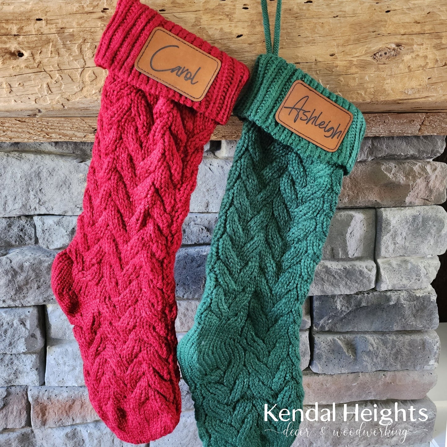 Knit Christmas Stockings-7