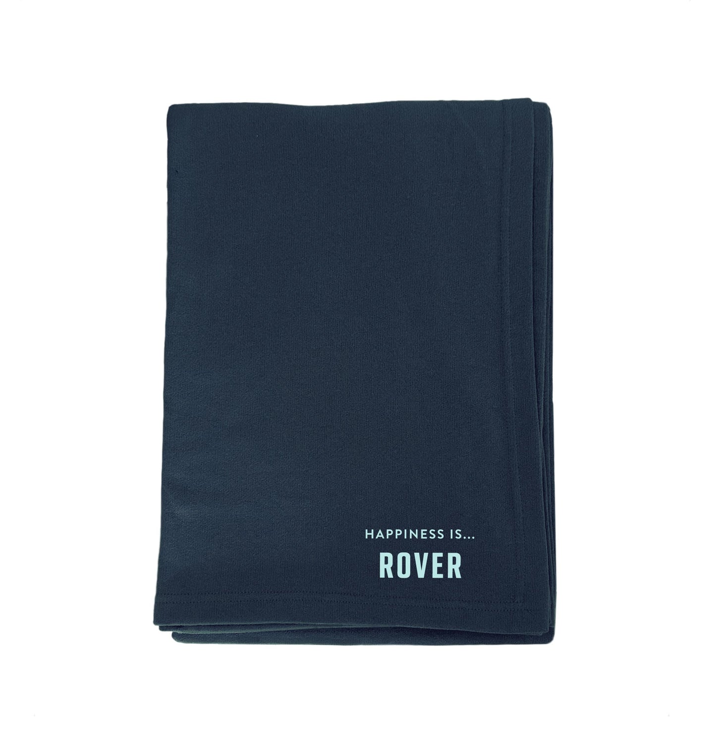 Custom Everywhere Throw Blanket, True Navy-4