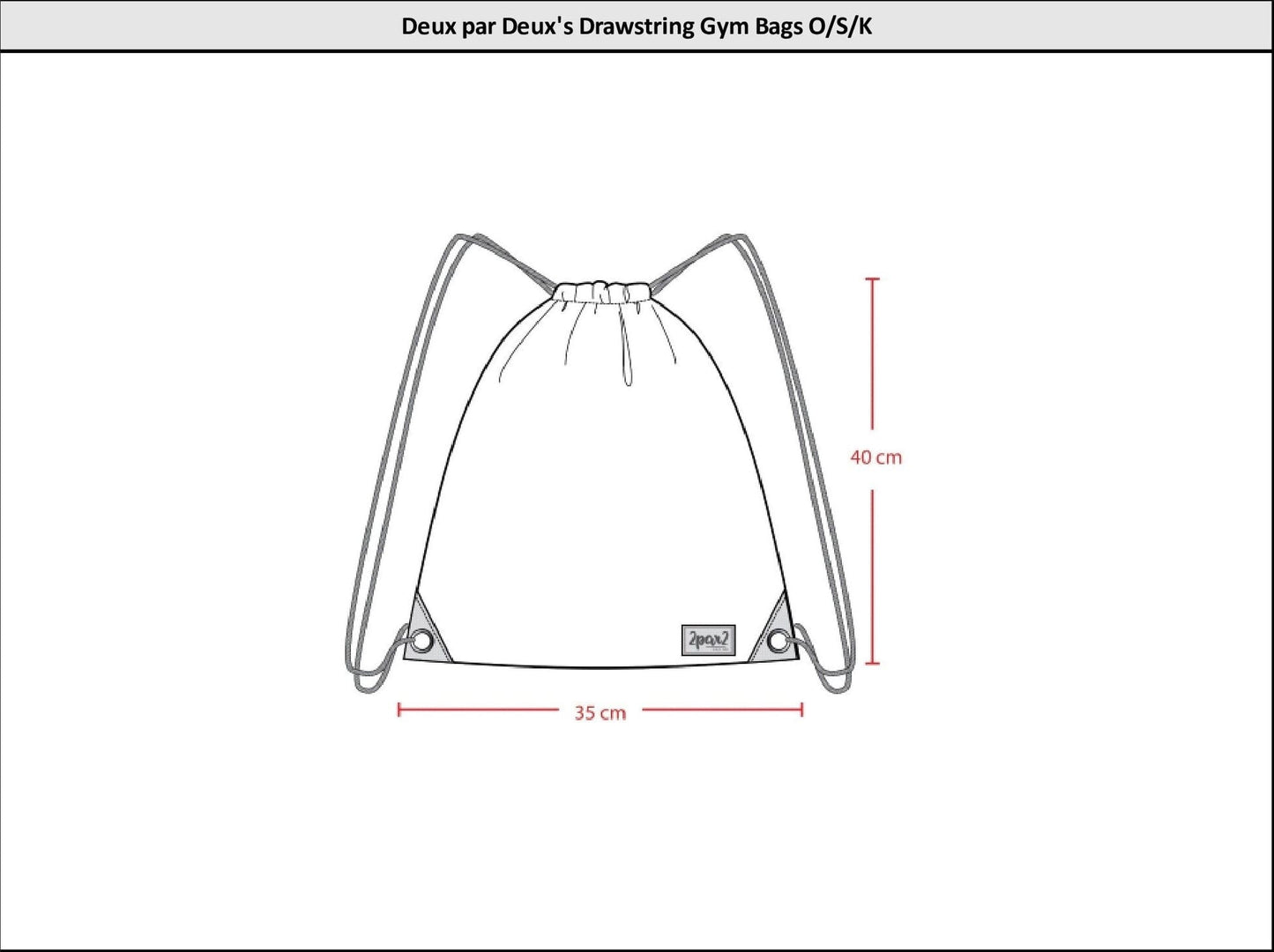Drawstring Bag Black Dinosaur Print-4
