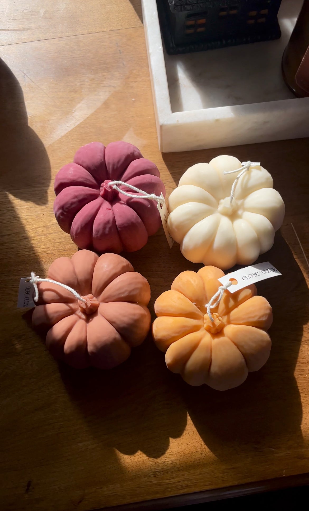 Giant Pumpkin Candle