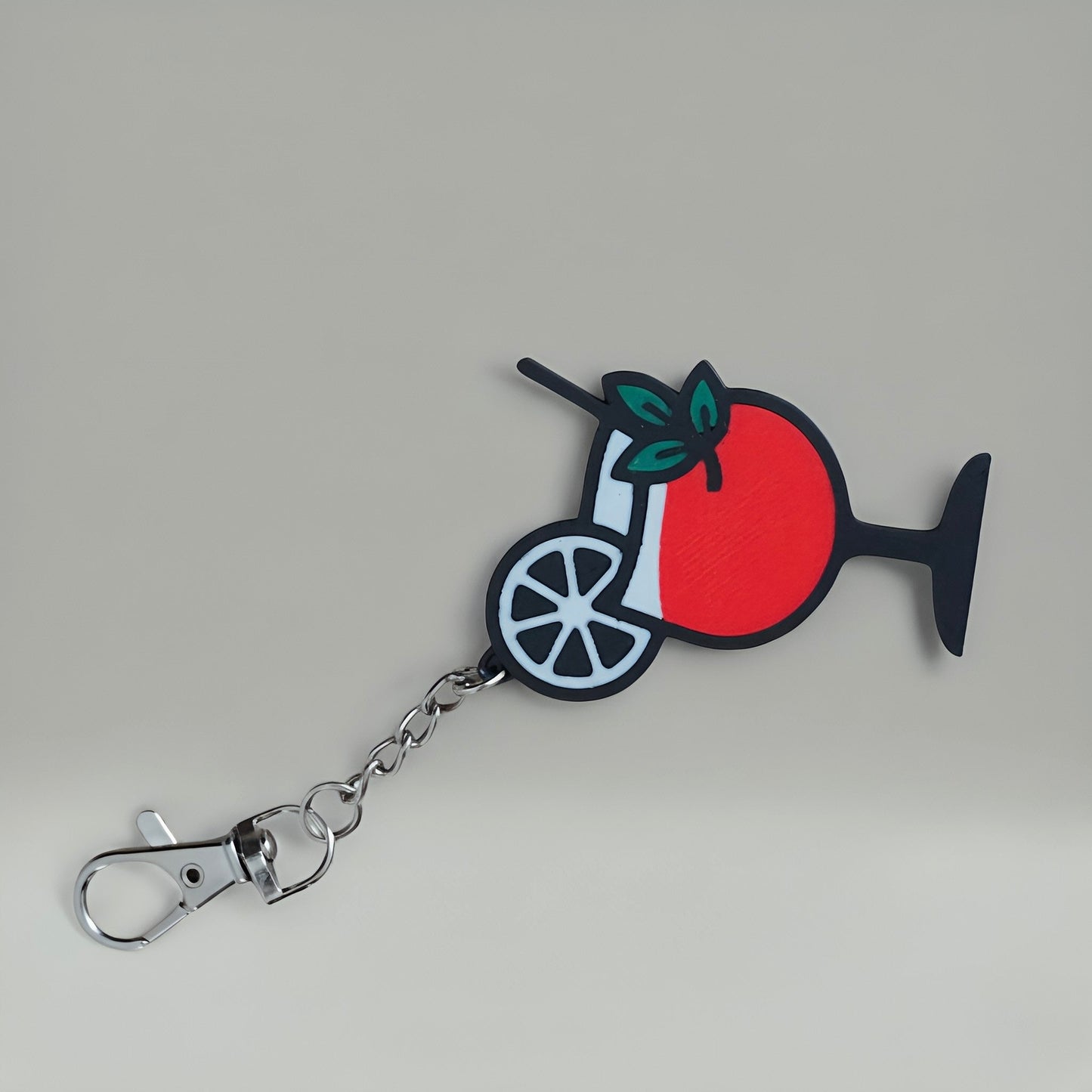 Cocktail Bag Charm – Fun & Colorful PLA Keychain Accessory