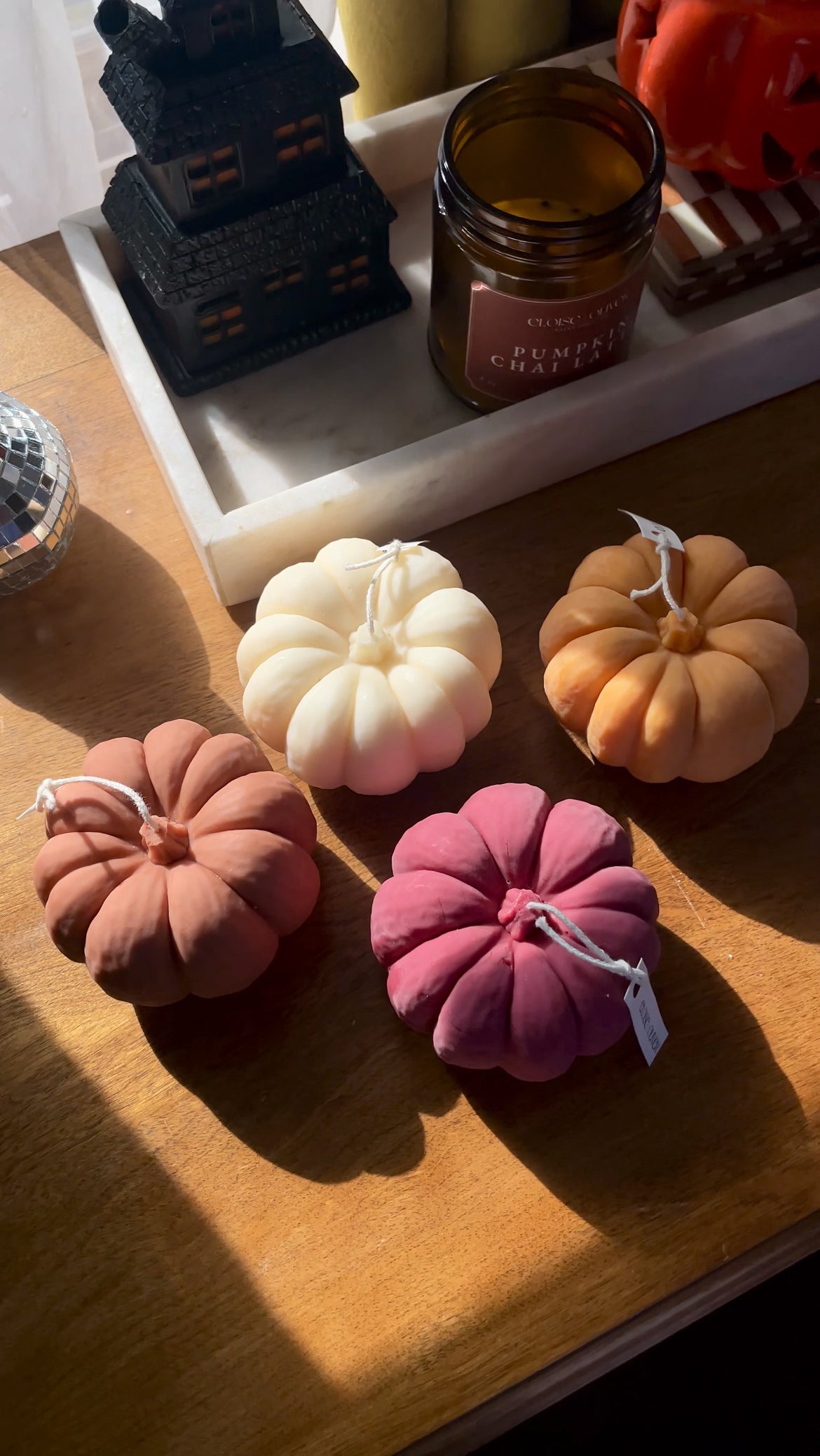Giant Pumpkin Candle