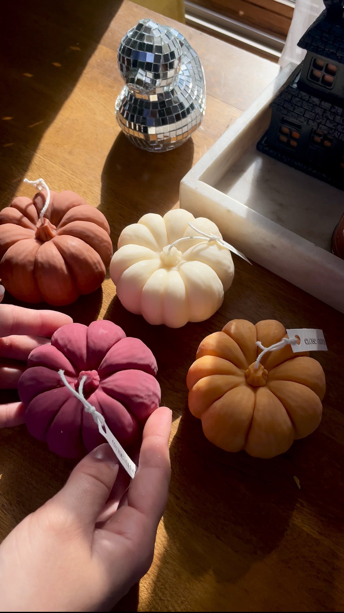 Giant Pumpkin Candle