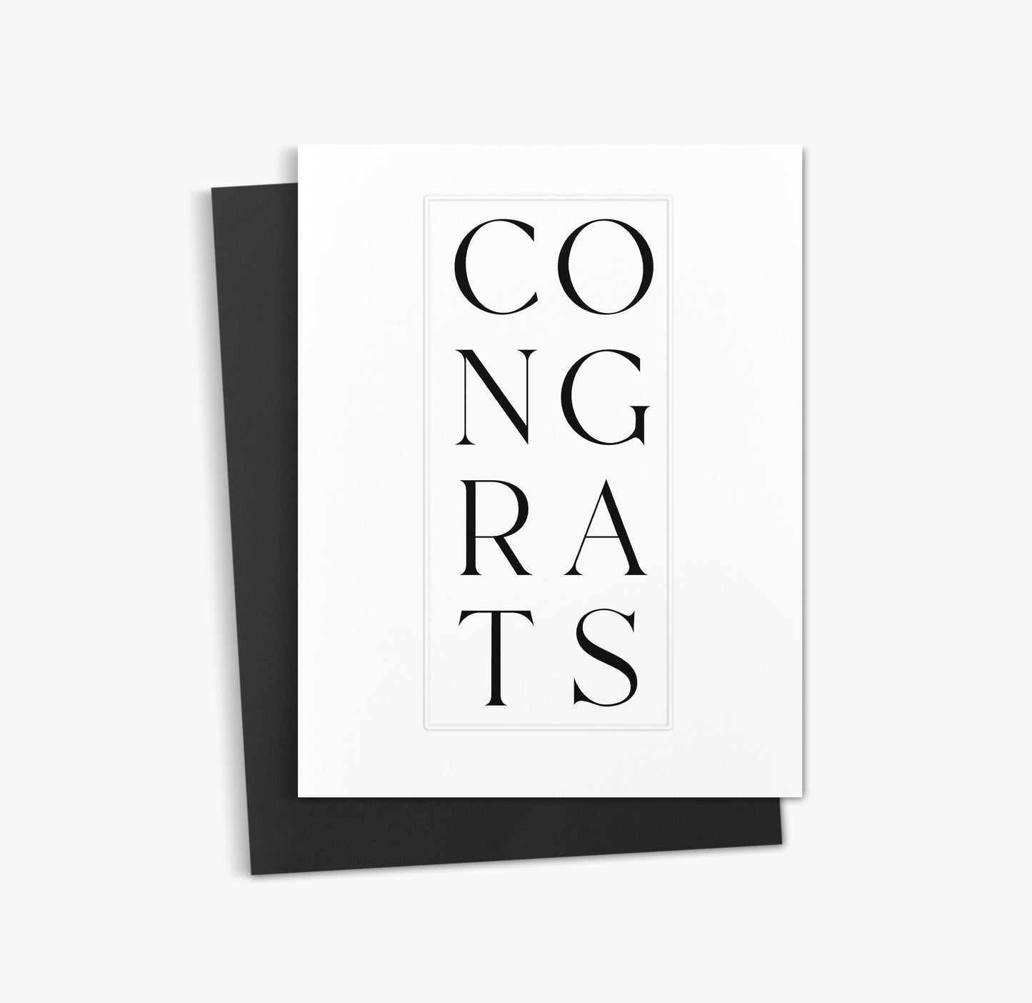 Congrats Greeting Card | Simple Celebration Card