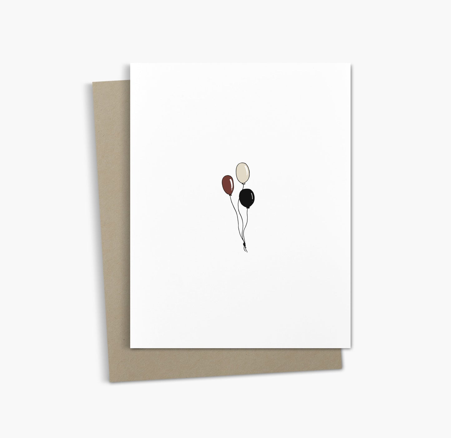Congrats Greeting Card | Celebration Balloons Card