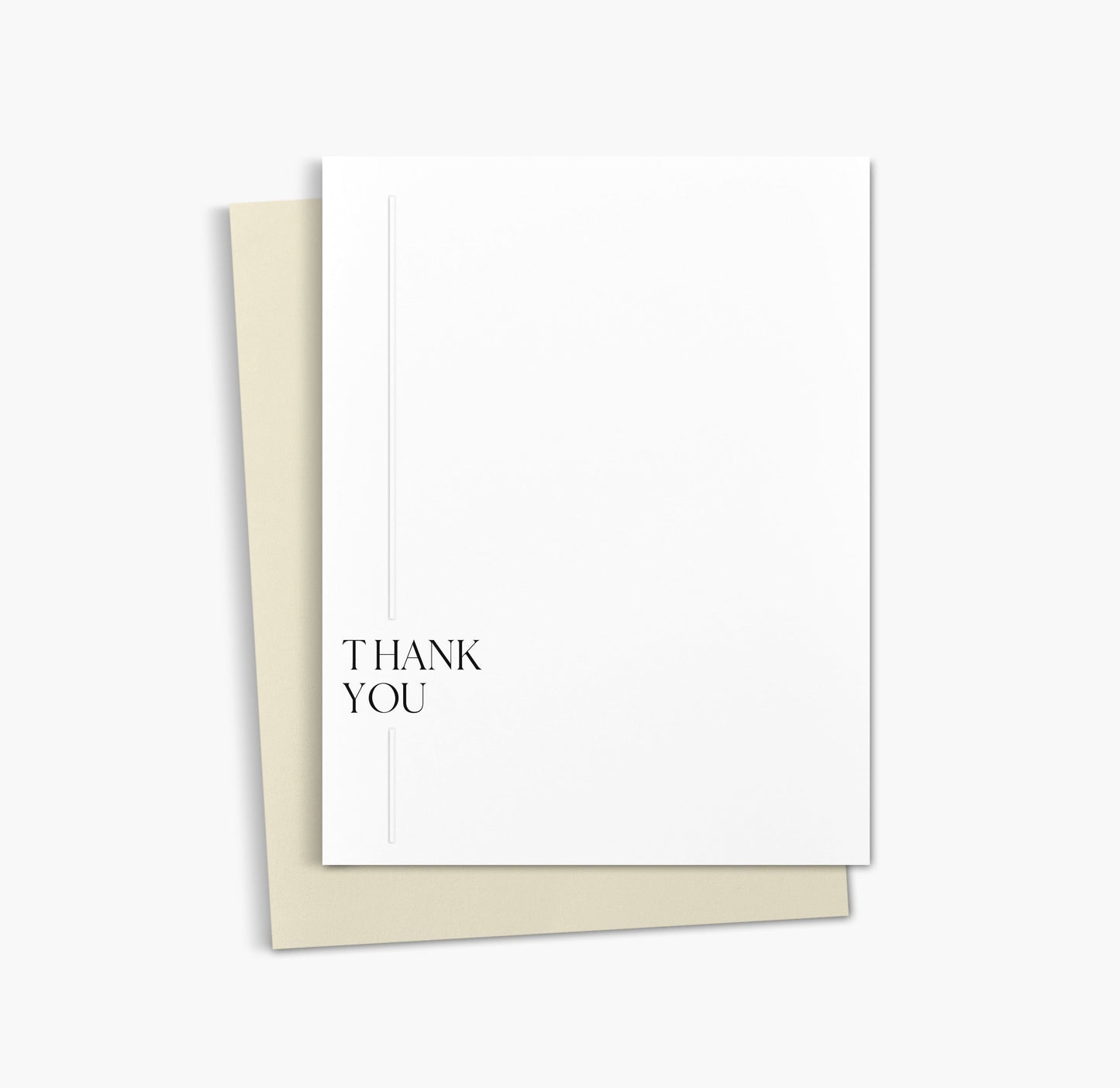 Thank you Greeting Card | Simple Thanks Greeting Card