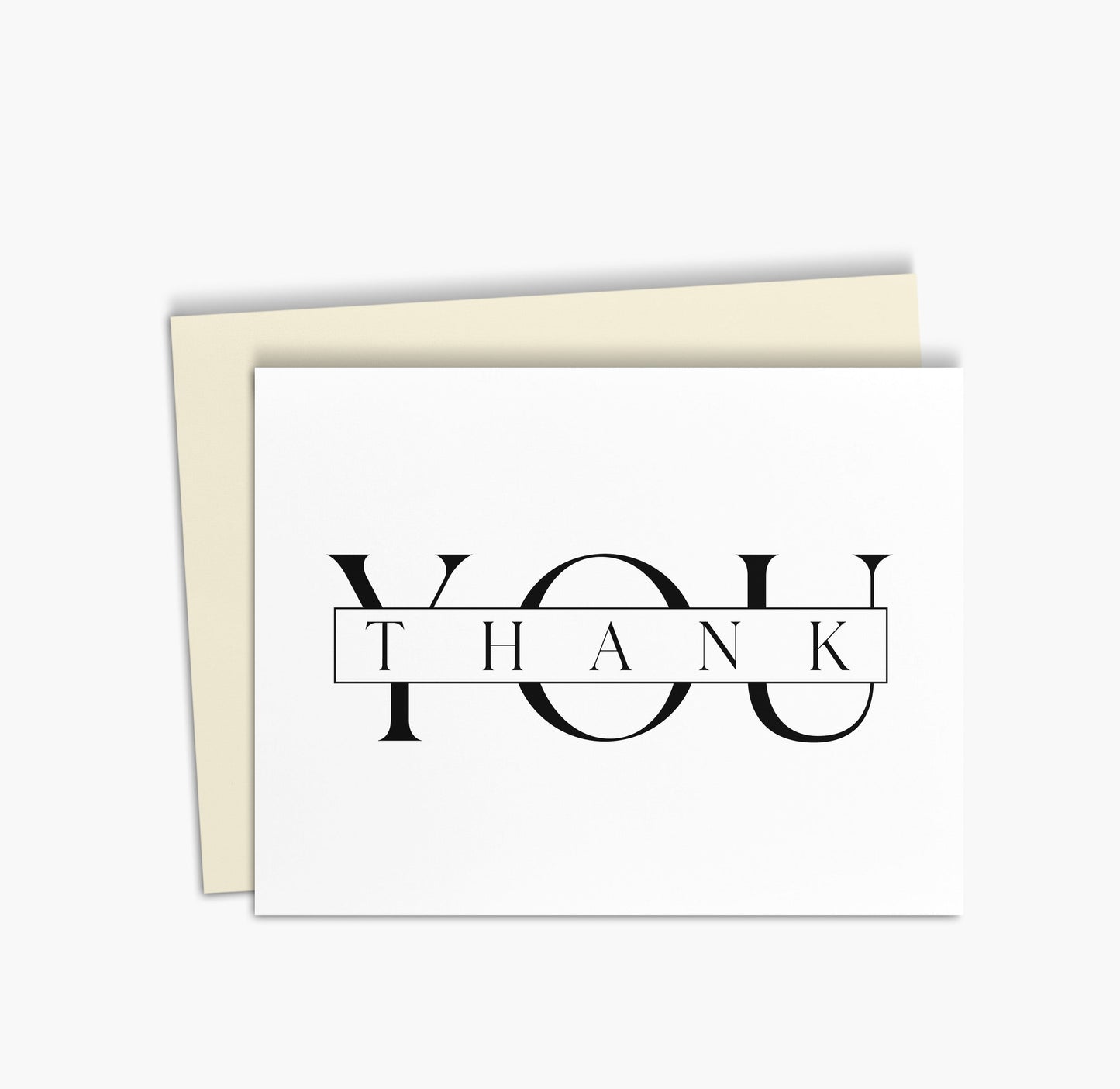 Thank you Greeting Card | Simple Thanks Card