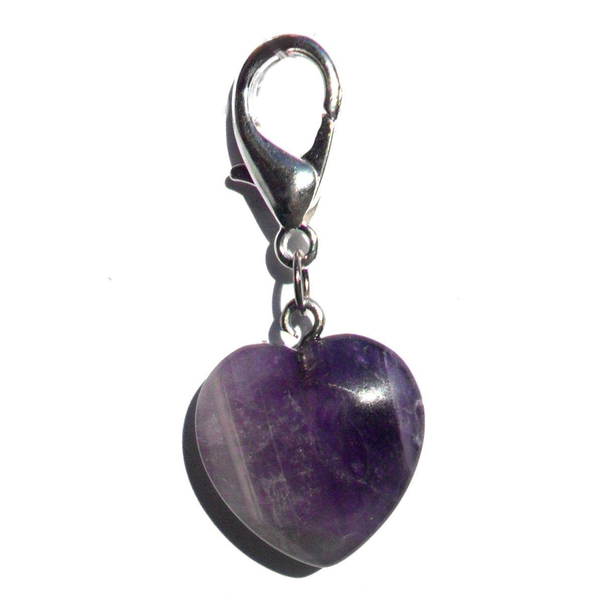 Pet Gemstone Crystal Heart Charms-3