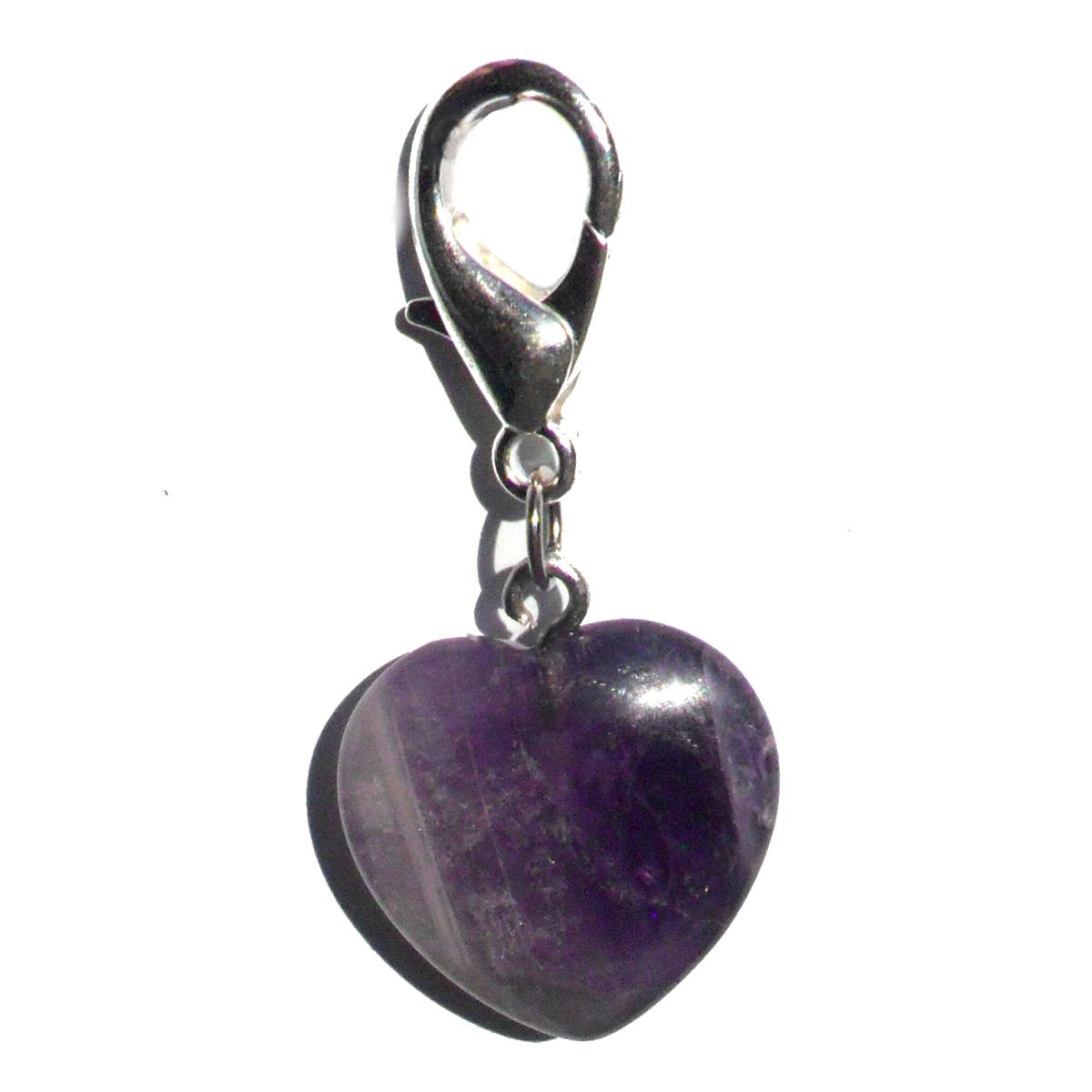 Pet Gemstone Crystal Heart Charms-2