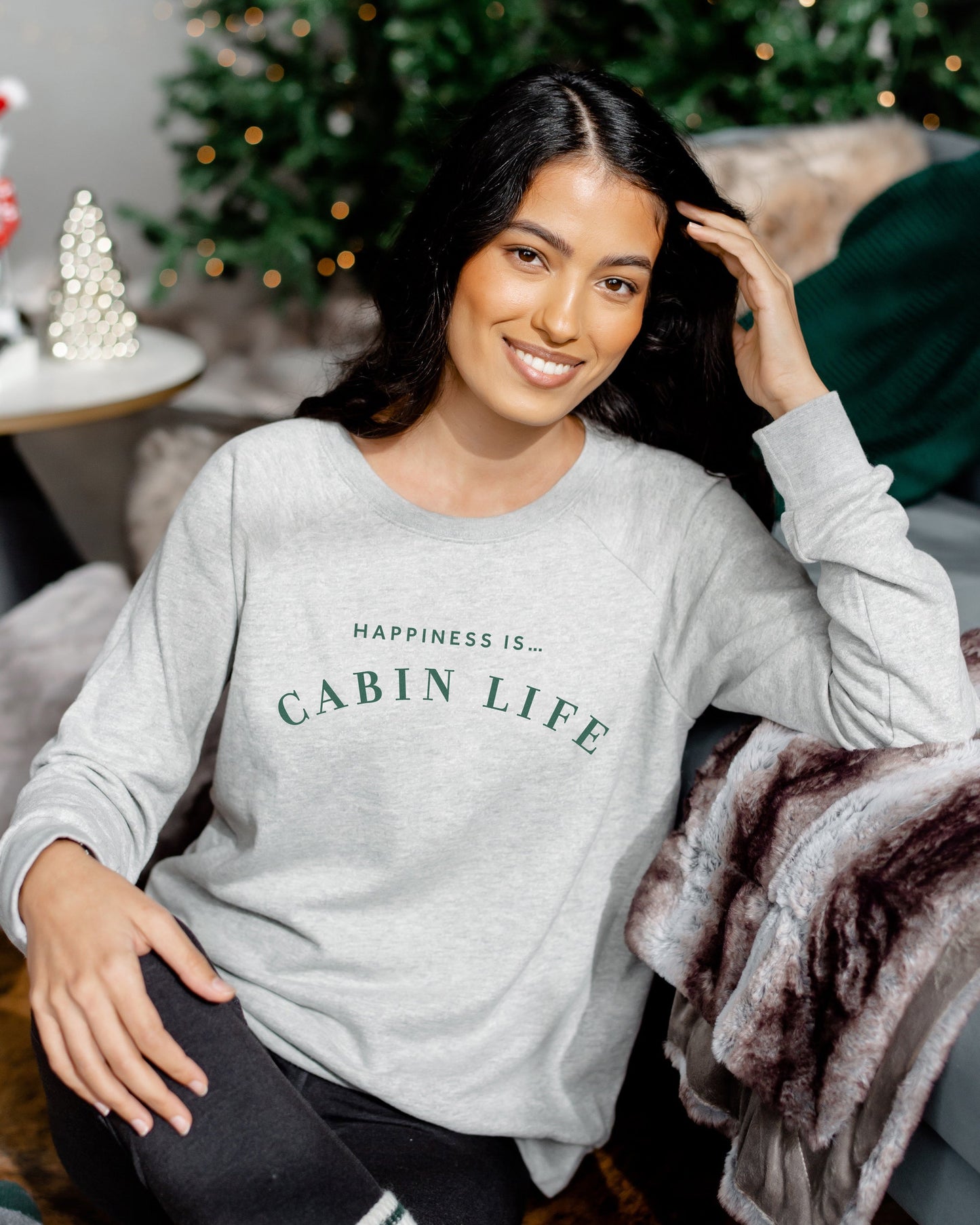 Women's Cabin Crew Sweatshirt, Heather Grey-1
