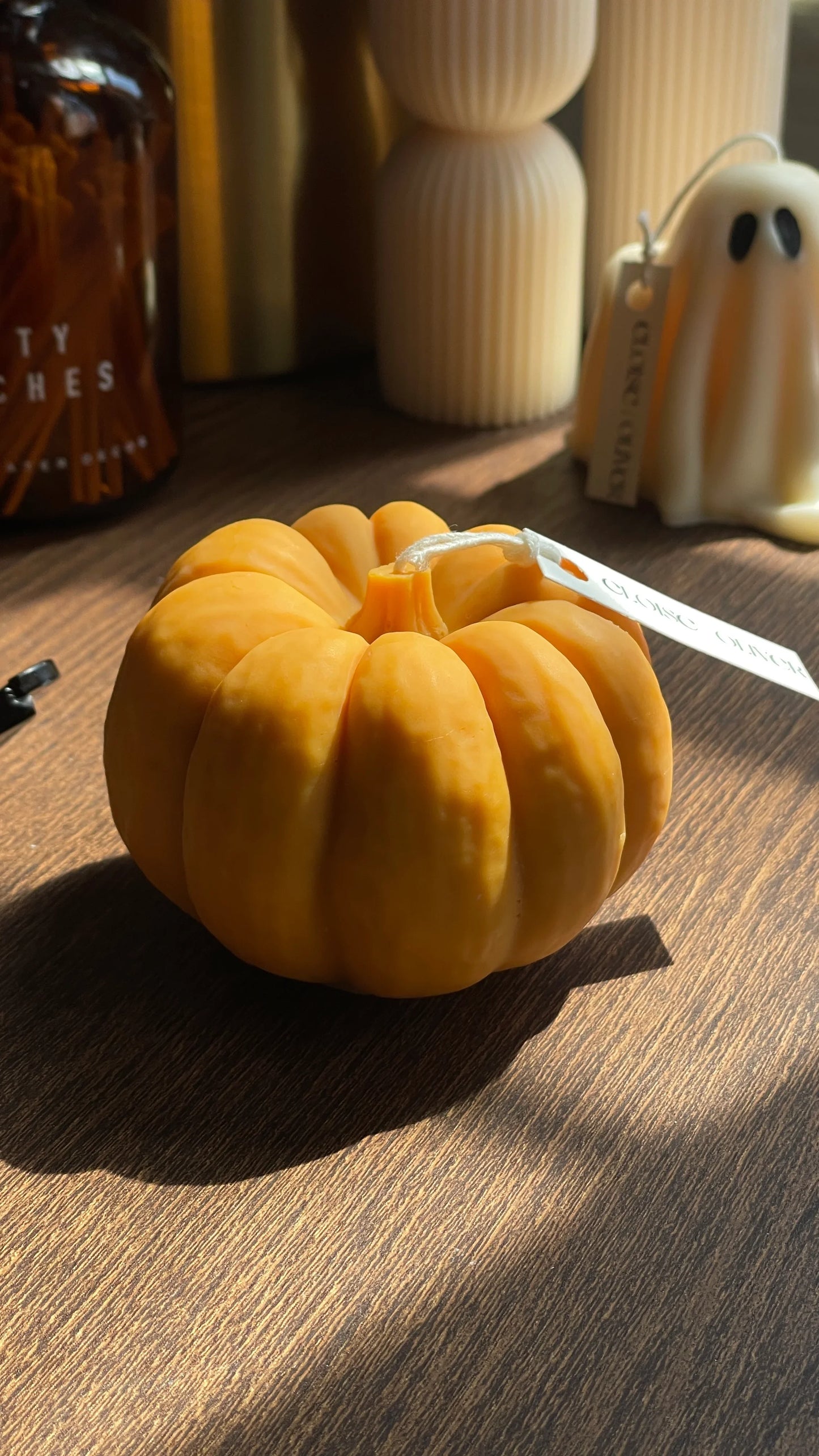 Giant Pumpkin Candle