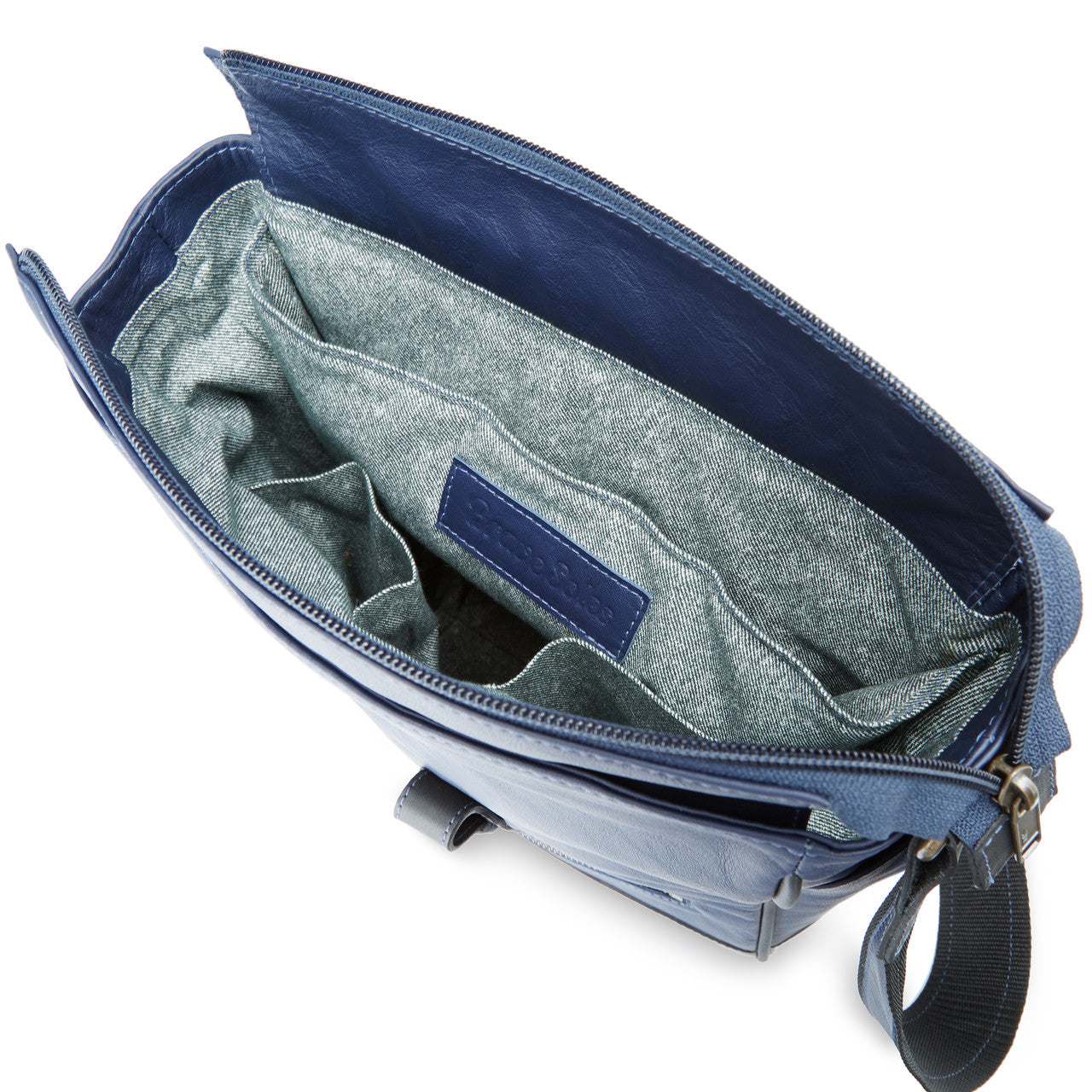 The Hudson Upcycled Messenger Bag-6