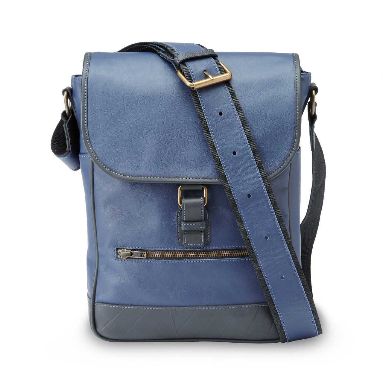 The Hudson Upcycled Messenger Bag-7
