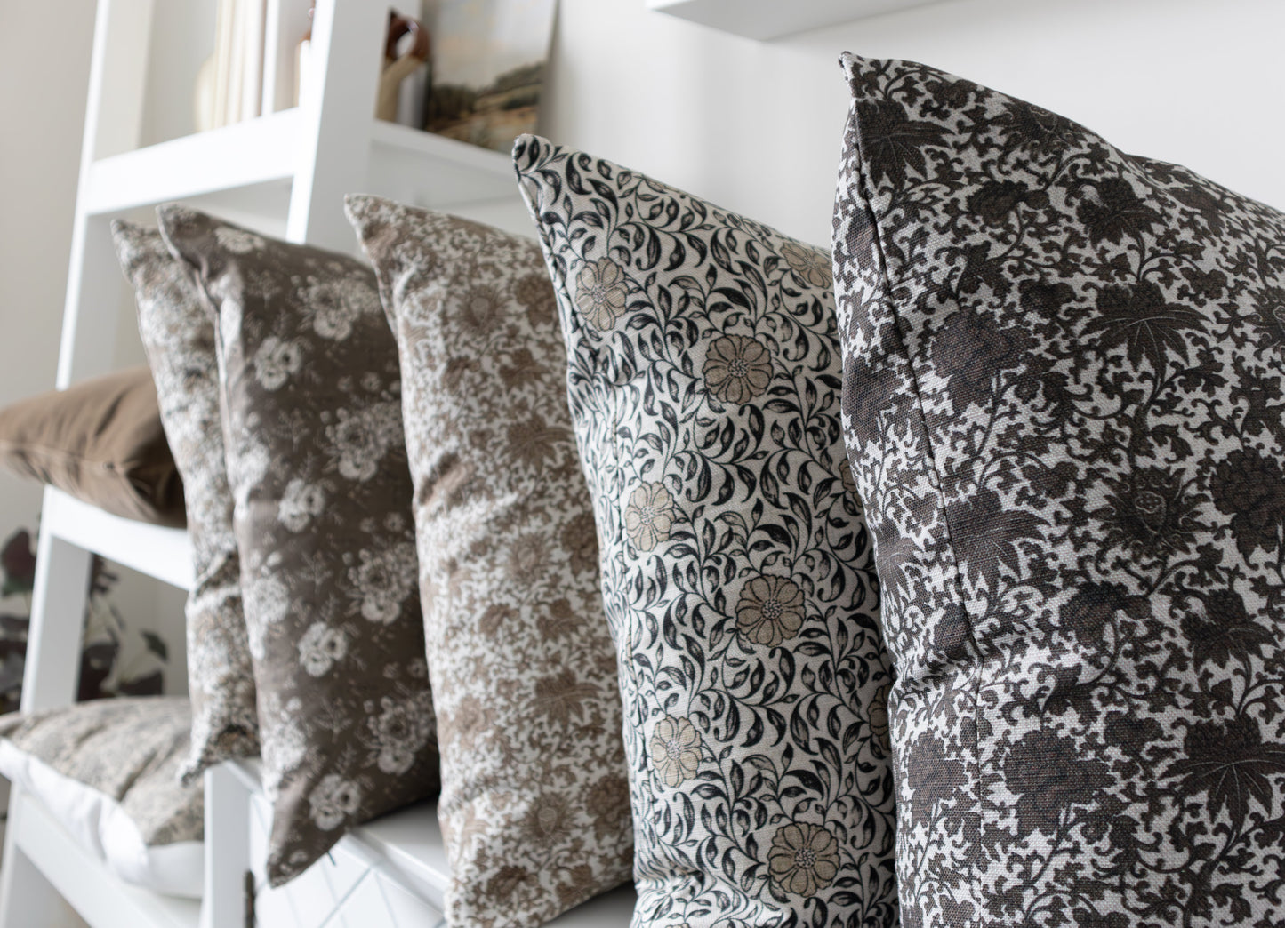 Elowen | Vintage Floral Pillow Cover