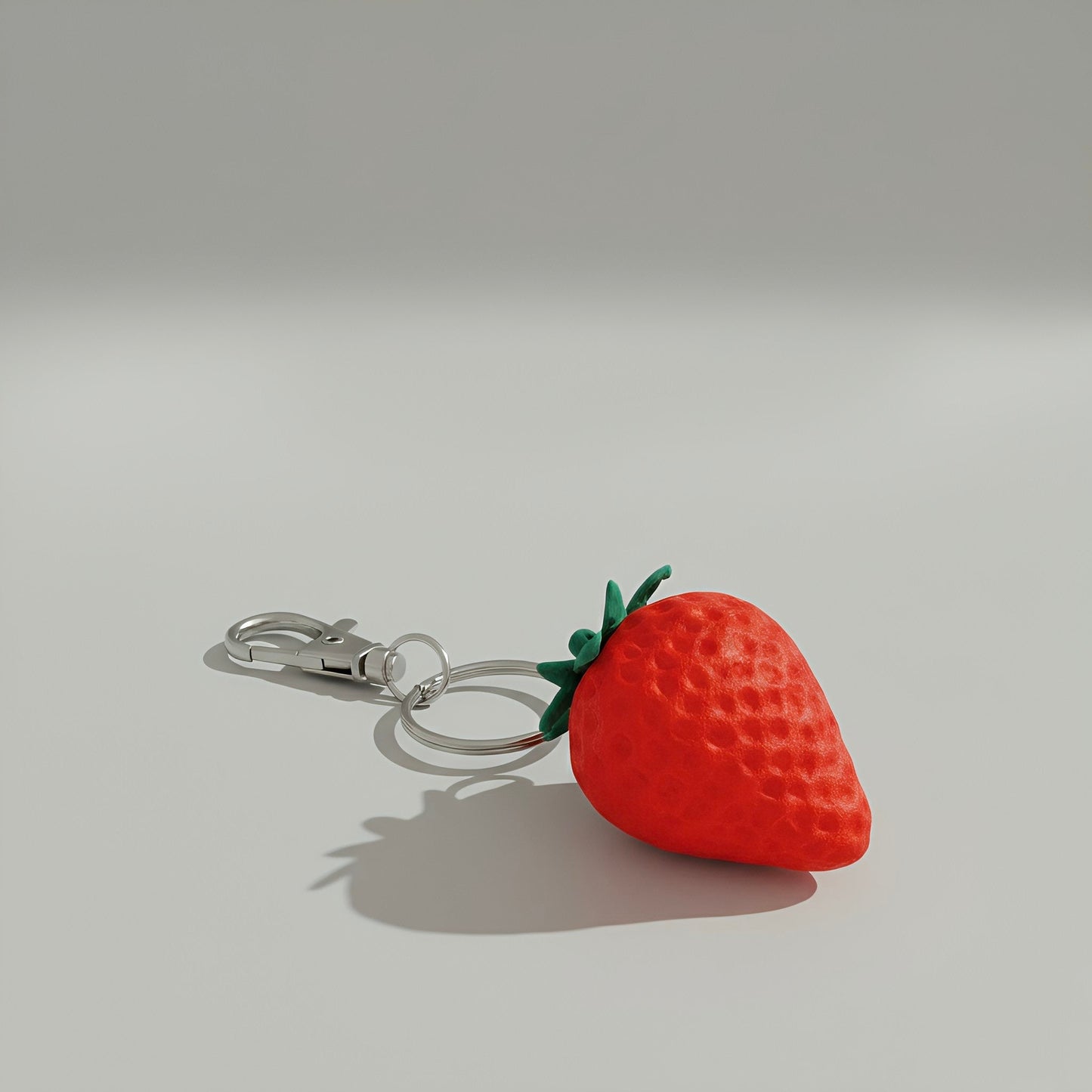 Strawberry Bag Charm β Lightweight, Durable & Customizable