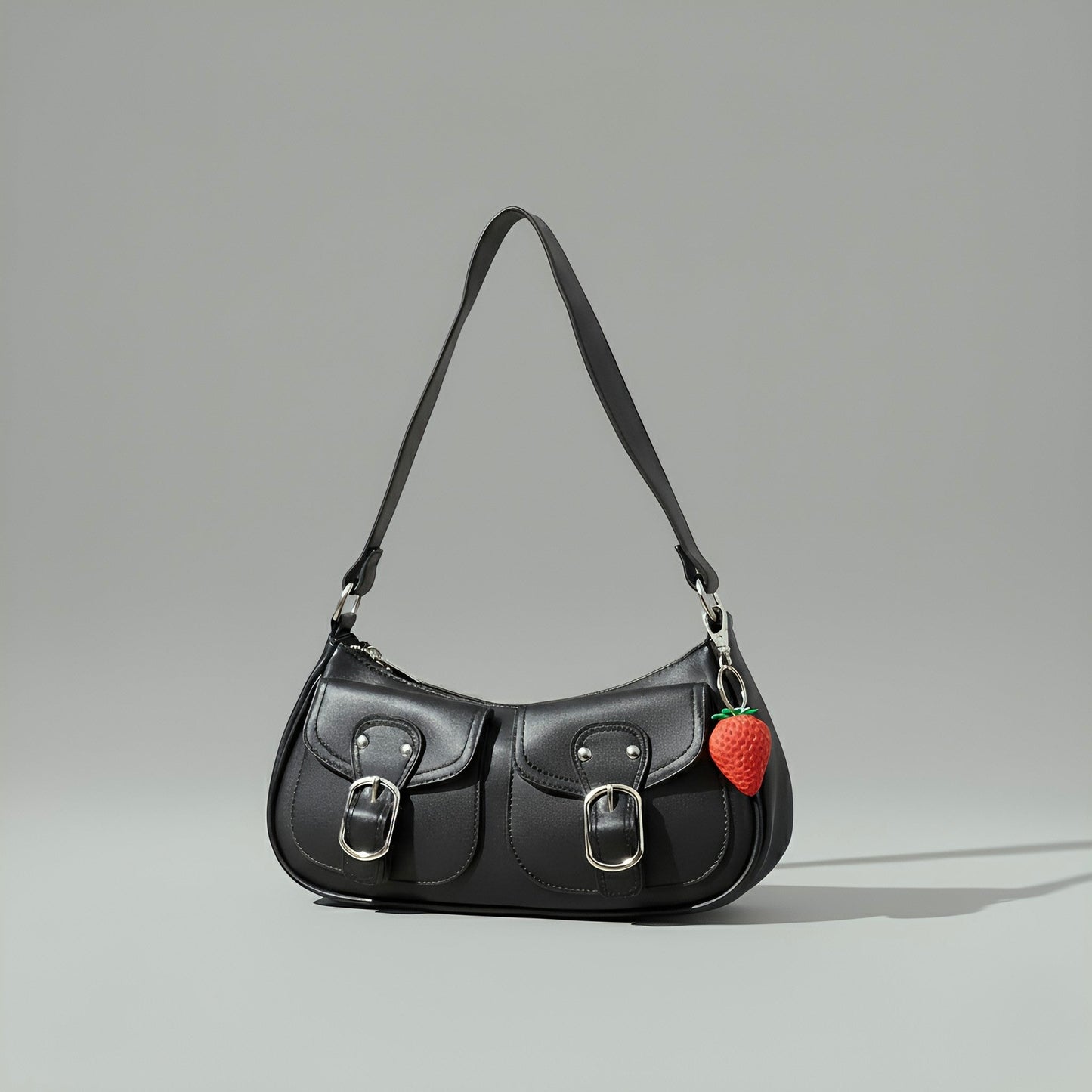 Strawberry Bag Charm β Lightweight, Durable & Customizable