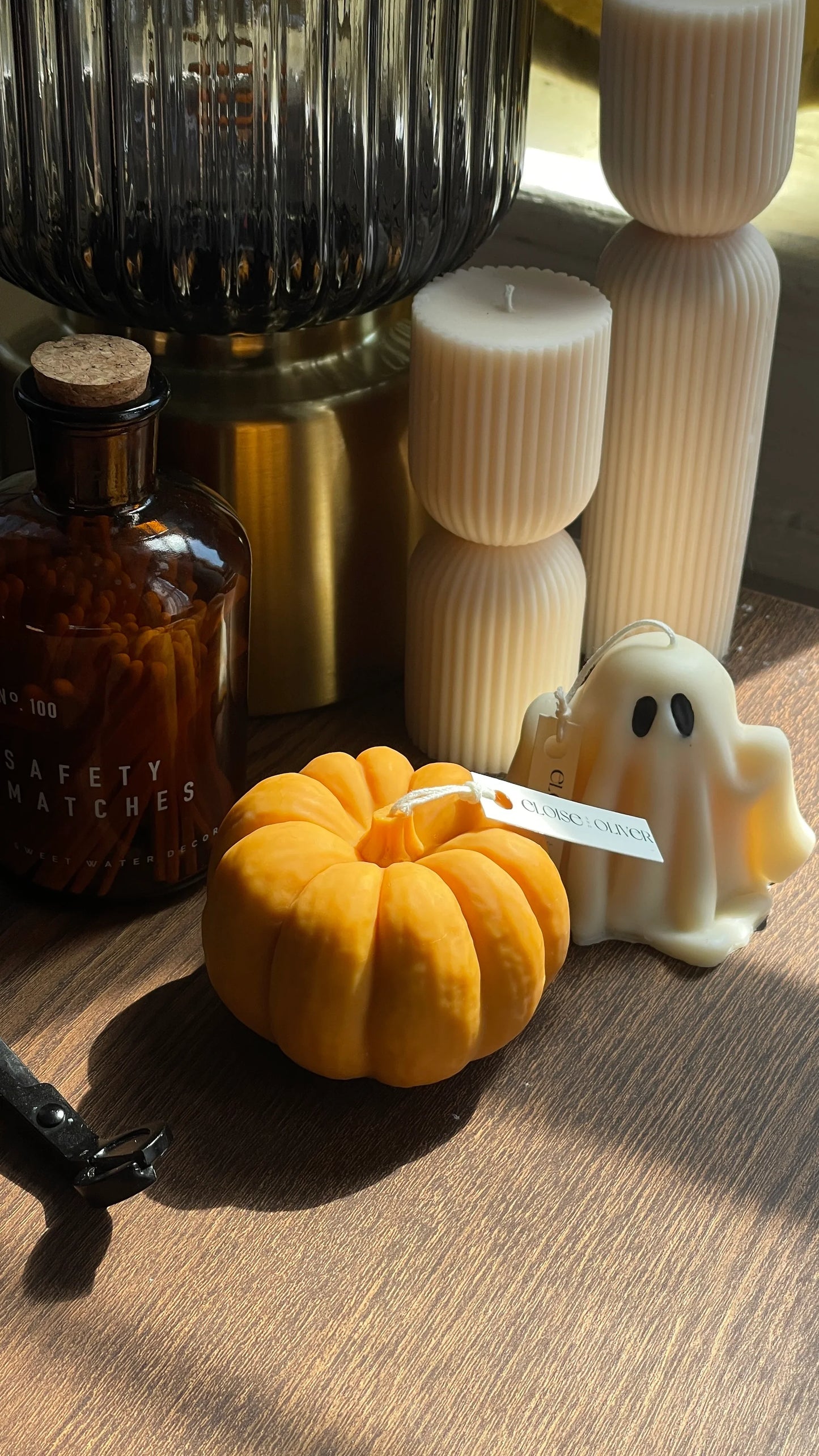 Giant Pumpkin Candle