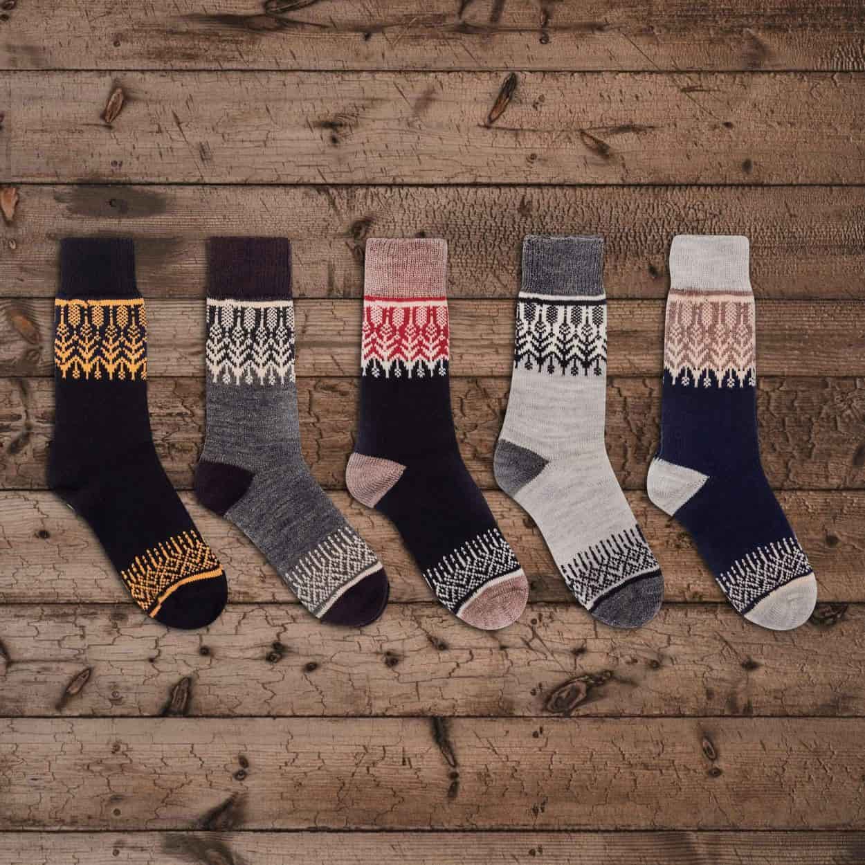 Nordic Socks Merino Wool 5 Pairs PERFORM™ Warm (Yule) - Unisex-4