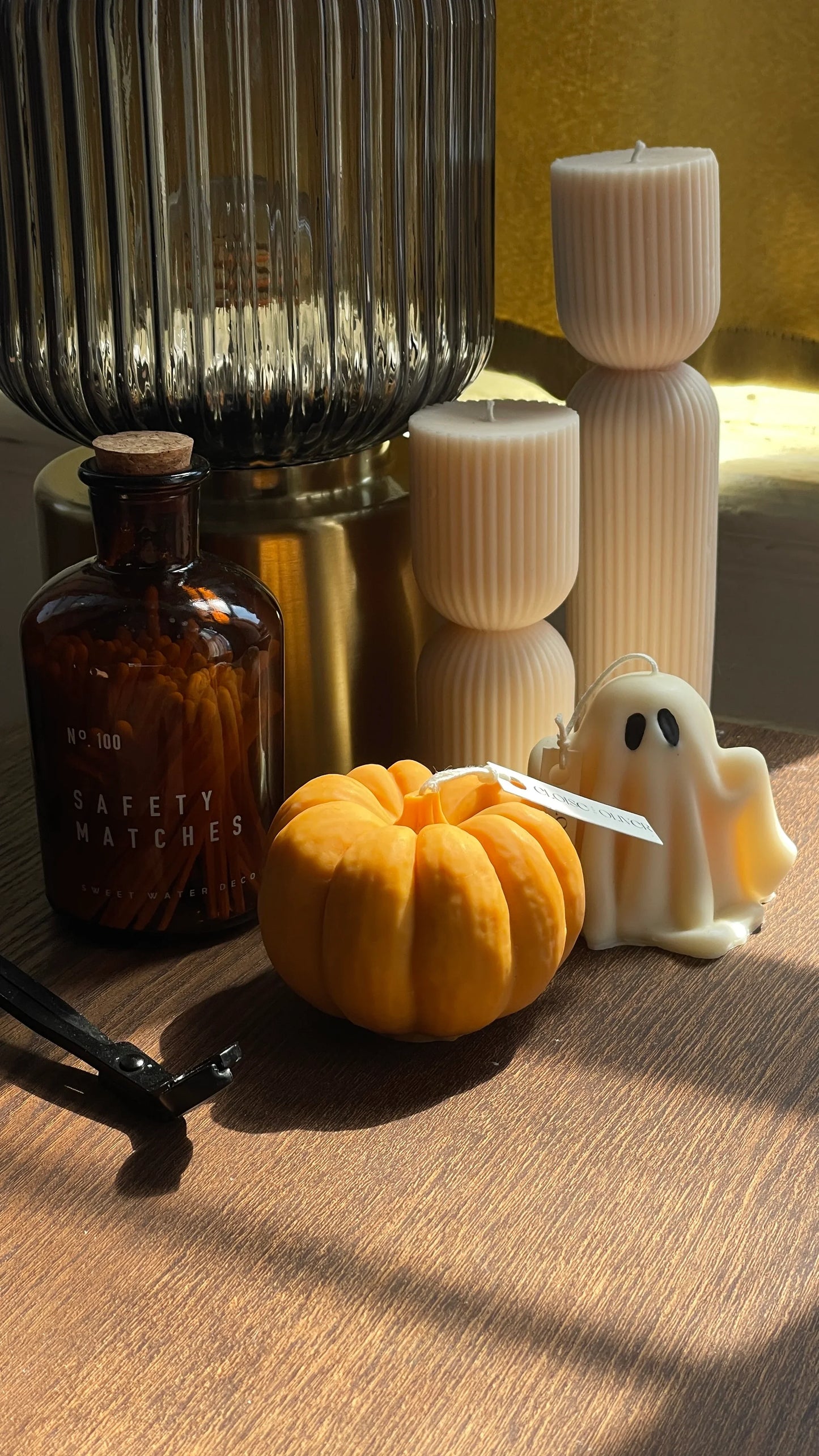 Giant Pumpkin Candle