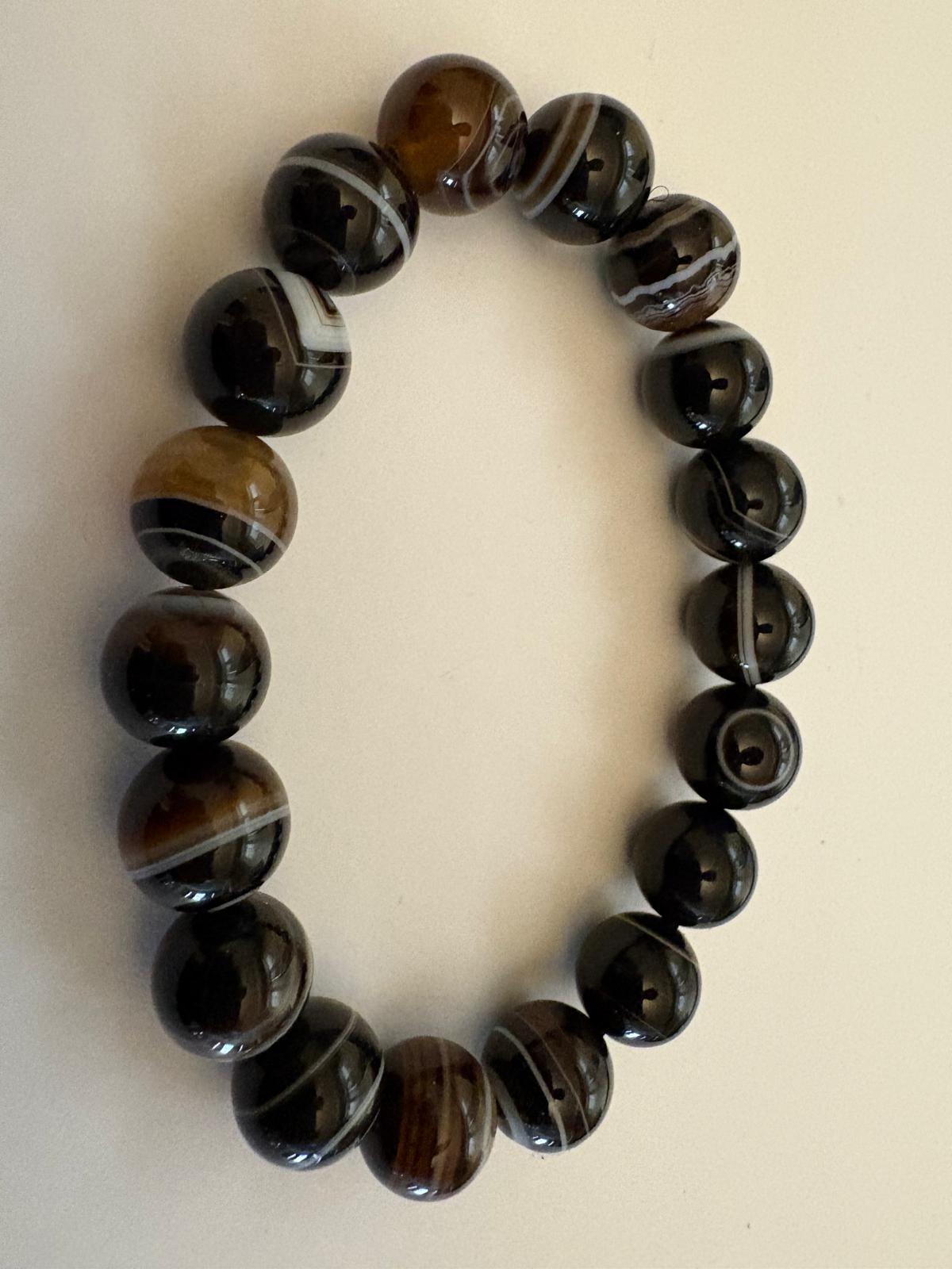 Sulemani Hakik Bracelet (12 mm Beads)-2