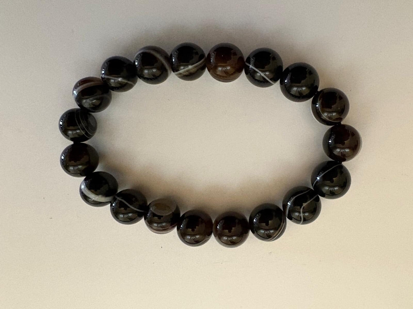 Sulemani Hakik Bracelet (12 mm Beads)-3