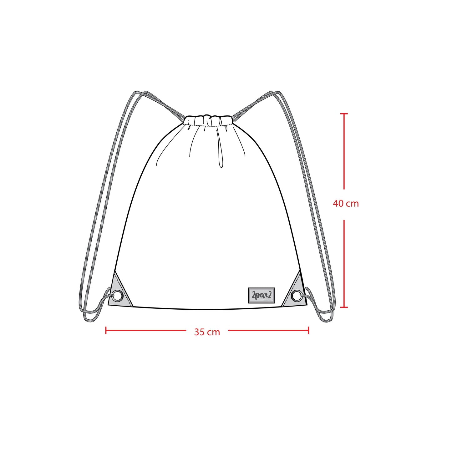 Drawstring Bag Black Dinosaur Print-3