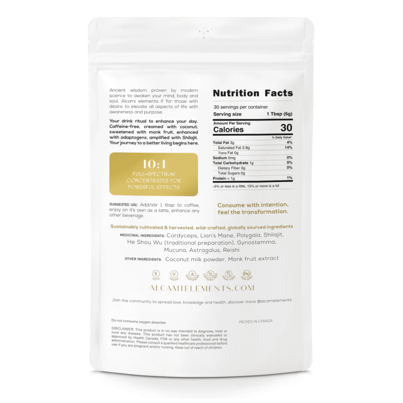 Adaptogenic Beverage Additive