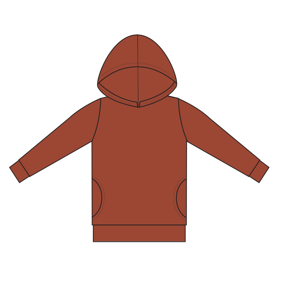 Adult Unisex Lightweight Hoodie-2